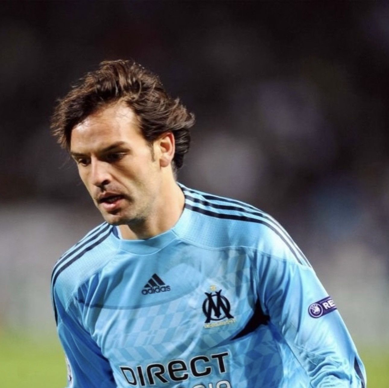 Adidas MARSEILLE ADIDAS 2009/2010 SOCCER AWAY JERSEY #23 MORIENTES Size US L / EU 52-54 / 3 - 16 Thumbnail