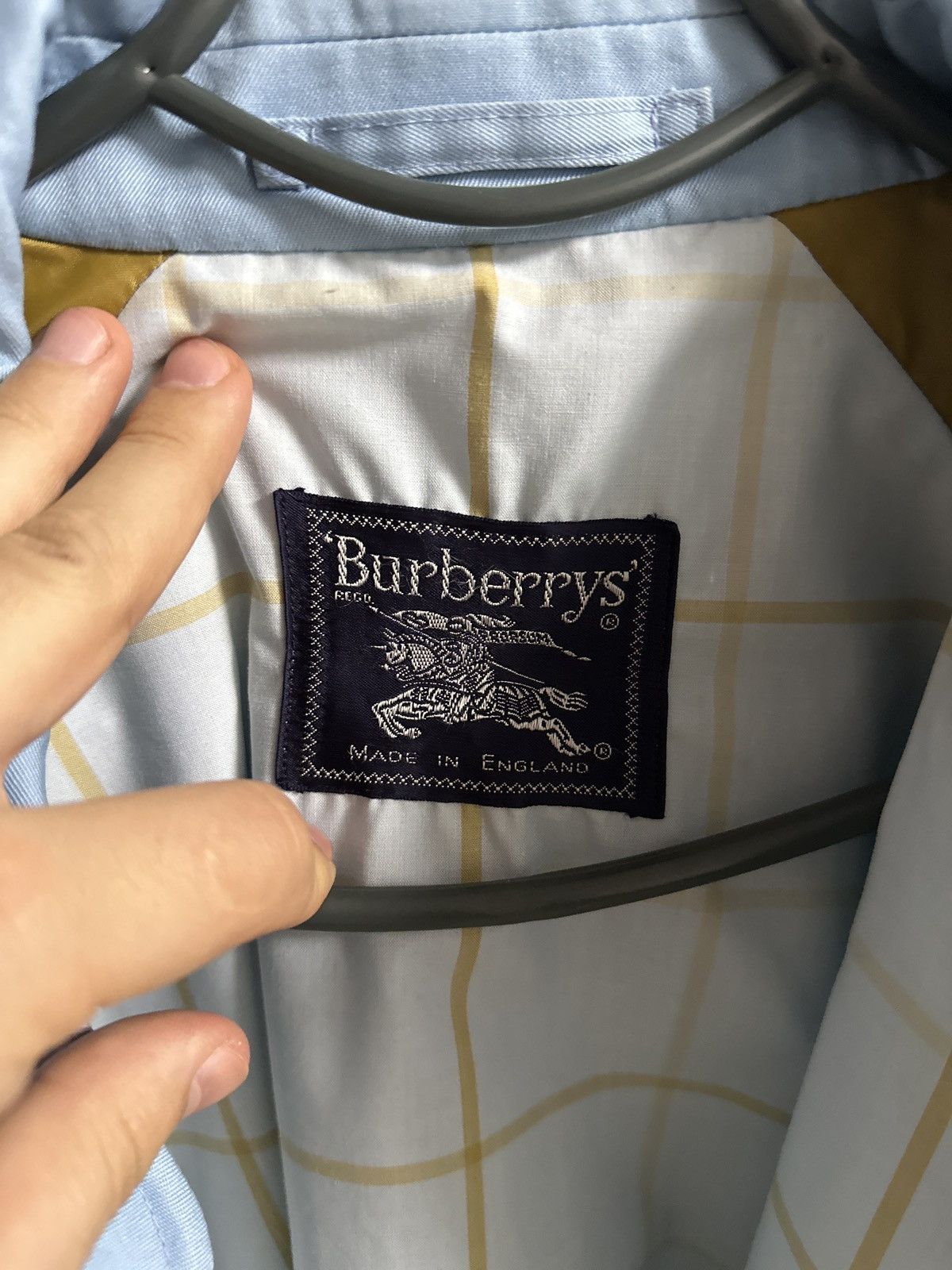 Burberry Very Rare Vintage Bomber Burberrys’ Made in England. Size US S / EU 44-46 / 1 - 13 Thumbnail
