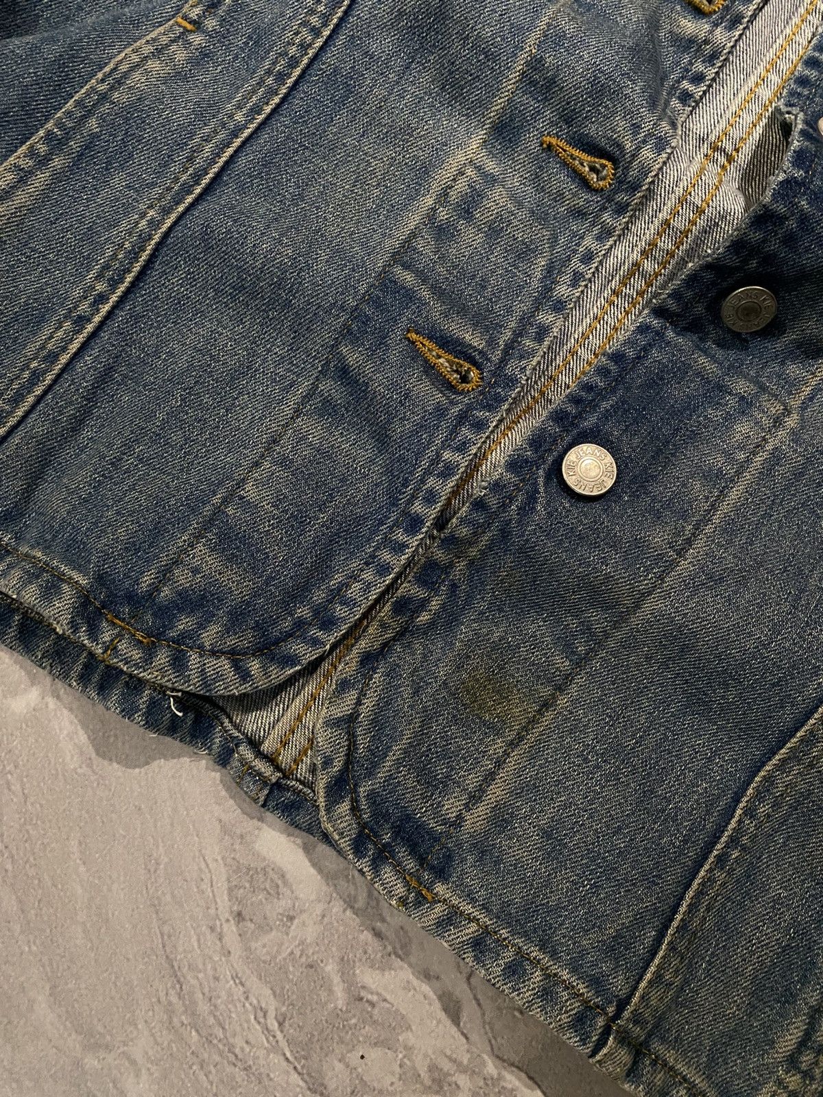 Japanese Brand Archive Denim Jacket / Tokyo Style Avan Garde Size US S / EU 44-46 / 1 - 2 Thumbnail