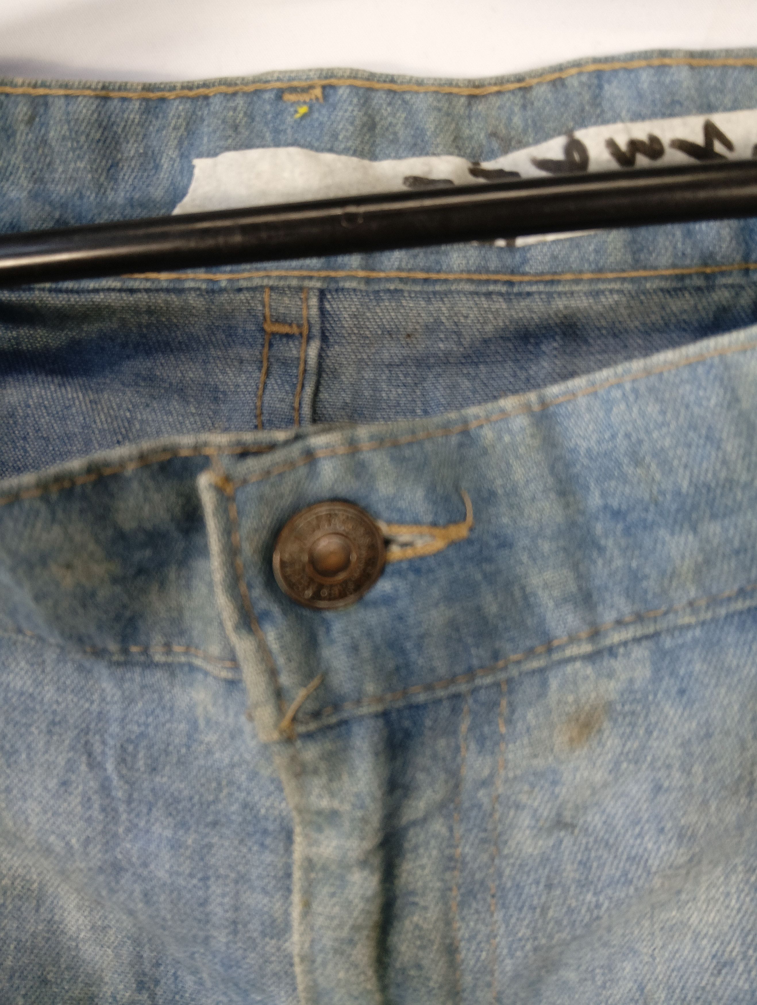Levi's vintage LEVIS ORANGE TAB 80s VINTAGE DISTREESED JEANS Size US 40 / EU 56 - 3 Thumbnail