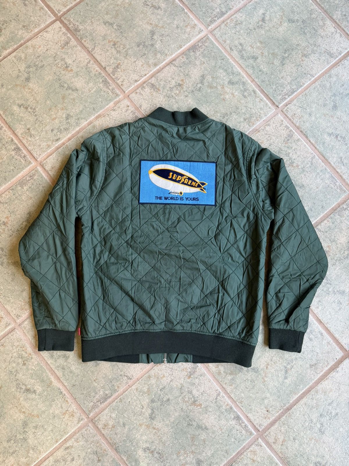Supreme Supreme Blimp Quilted Work Bomber Jacket 2012 Size US M / EU 48-50 / 2 - 1 Thumbnail
