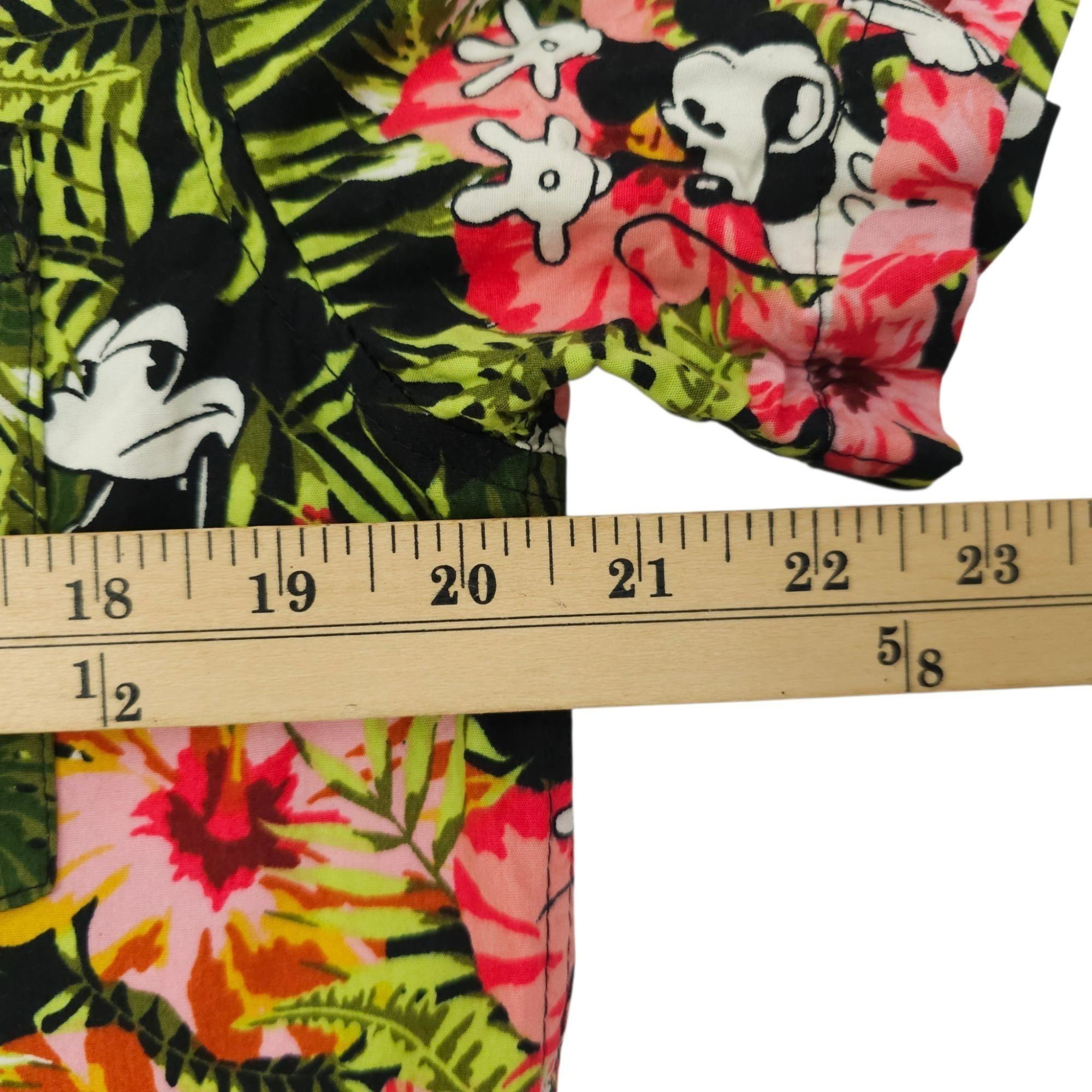 Disney Disney Mickey Mouse Button Down Shirt Small Tropical Floral Size US S / EU 44-46 / 1 - 19 Thumbnail