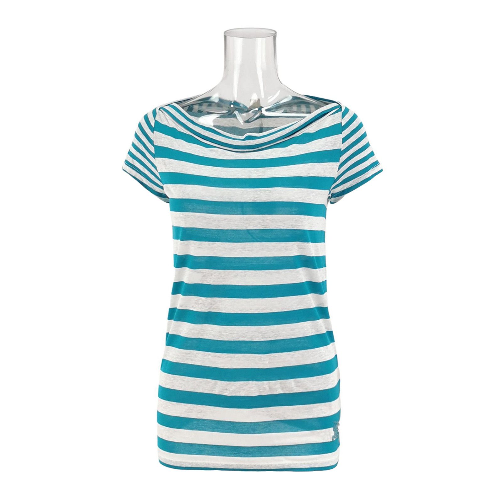 Burberry Burberry Striped Off-Shoulder Top in XS 0079 Size US XS / EU 42 / 0 - 1 Thumbnail