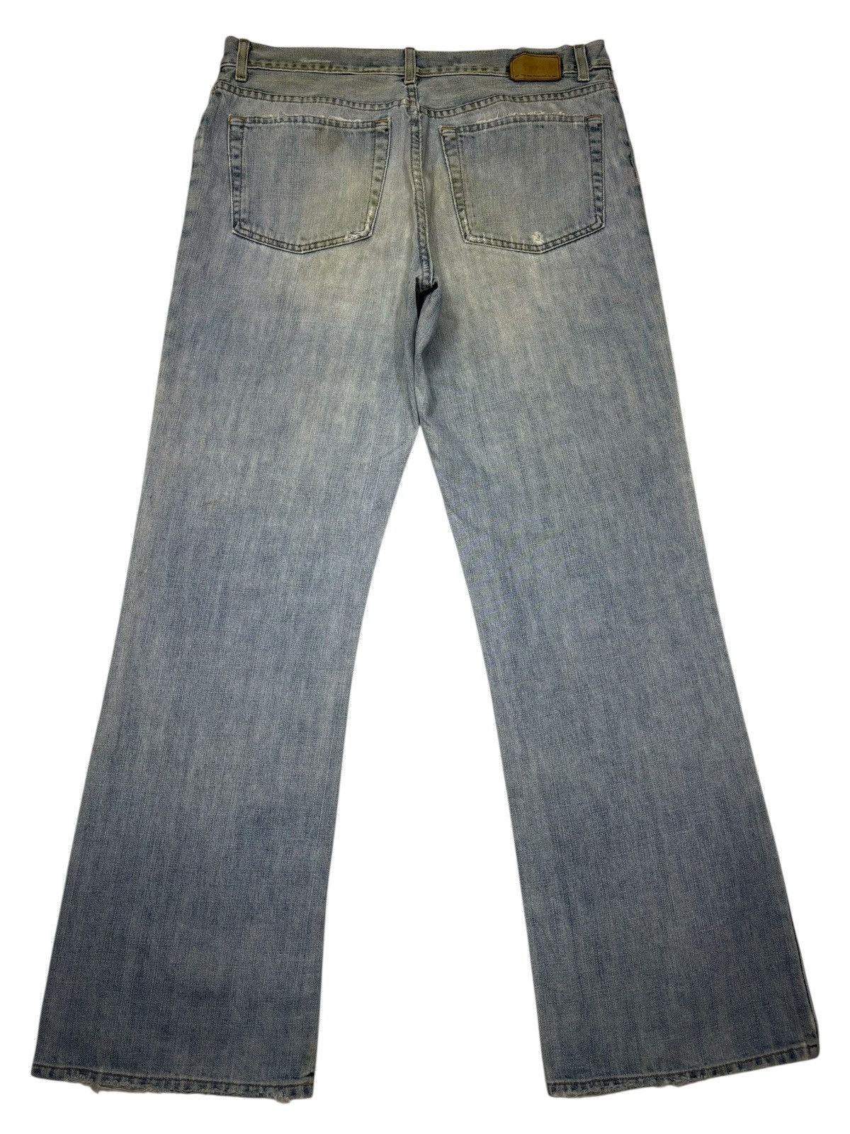 If Six Was Nine FLARE JEANS BAGGY RUSTY GAP BLUE WASH DENIM JEANS Size US 37 - 8 Thumbnail