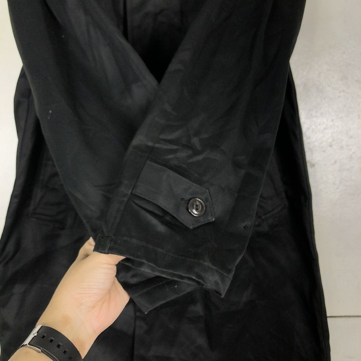 ANACHRONORM 🔥LONG JACKET FLY STRIPED LINING RICH BLACK ANACHRONORM Size US M / EU 48-50 / 2 - 15 Thumbnail
