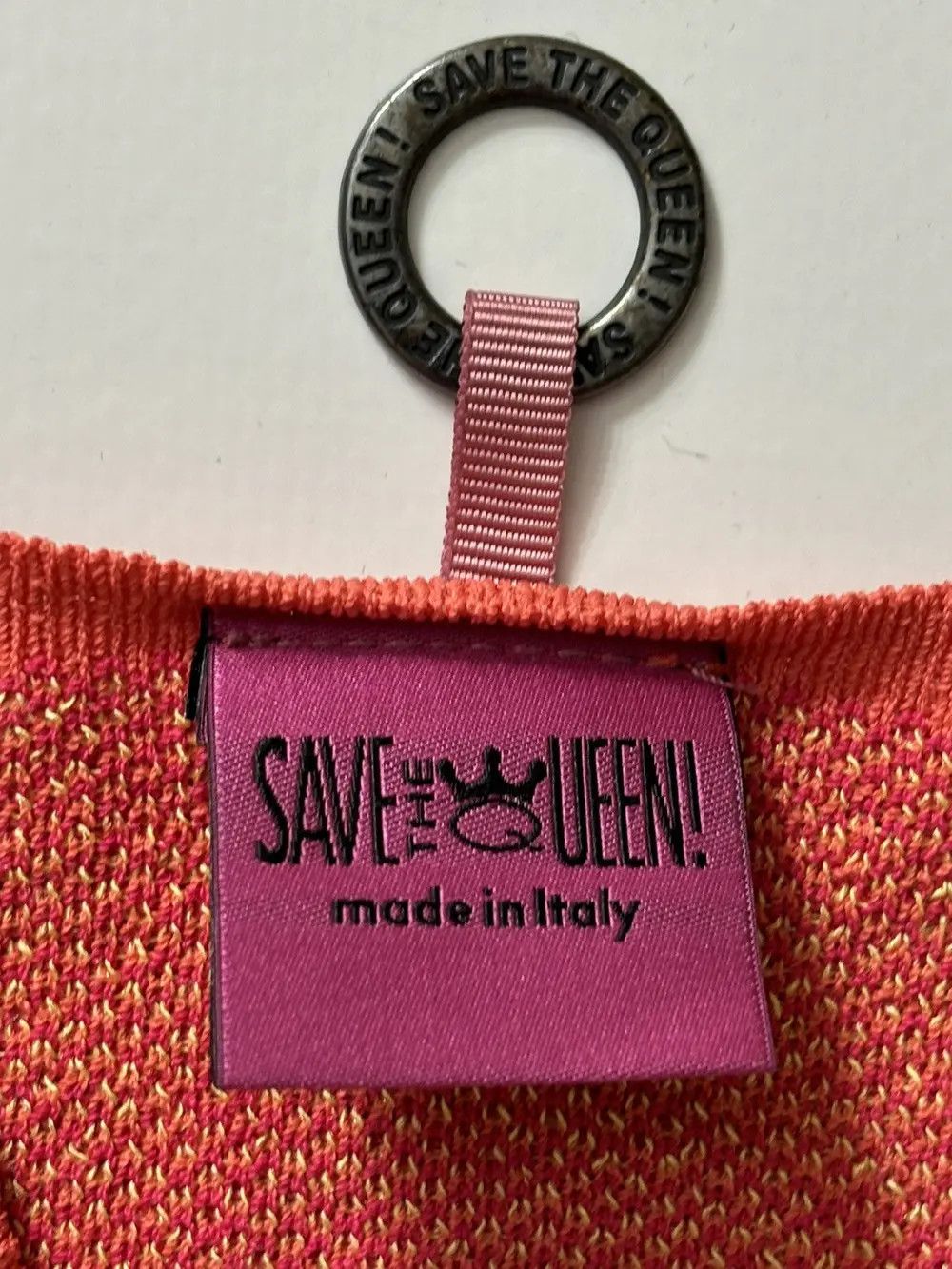 Japanese Brand RARE SAVE THE QUEEN VISCOSE KNIT TANK TOP 00s JPG STYLE Size S / US 4 / IT 40 - 3 Thumbnail