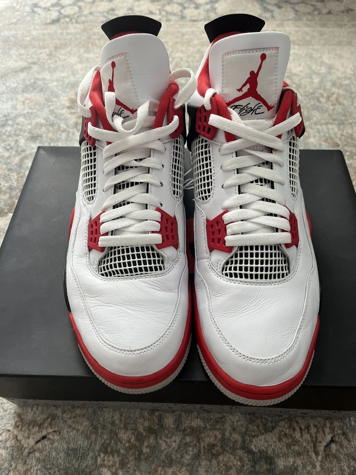 Jordan Brand Jordan 4 Fire Red Size US 13 / EU 46 - 1 Thumbnail