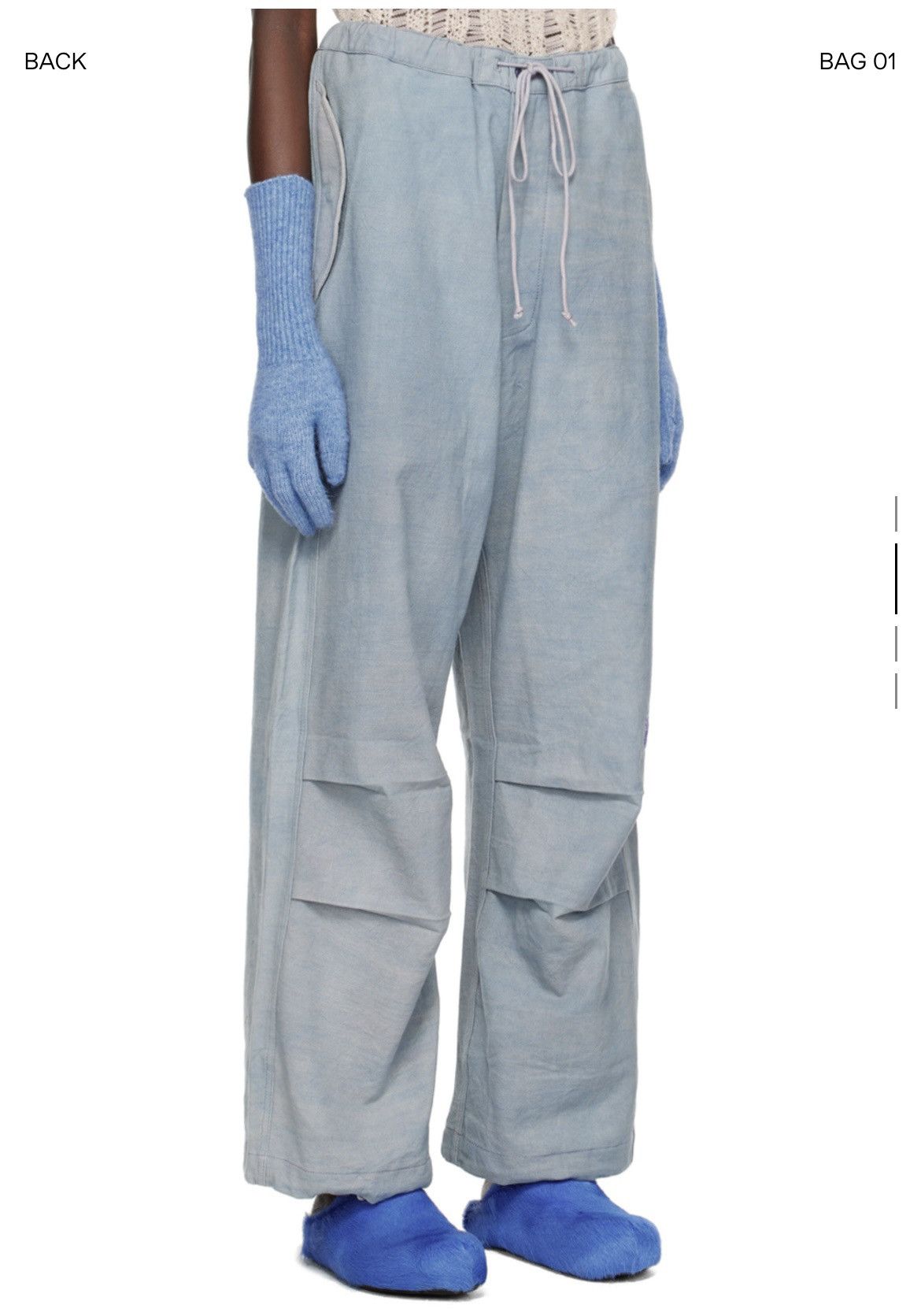 image of Story Mfg Purple Paco Pants, Men's (Size 34)