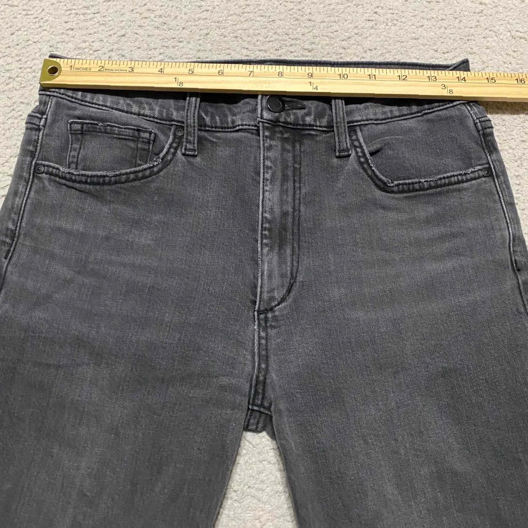 Vintage Joes Jeans Mens Jeans 28 Gray Denim Mid Rise Slim Straight 5-Pocket Design Shirt? Size US 28 / EU 44 - 5 Thumbnail