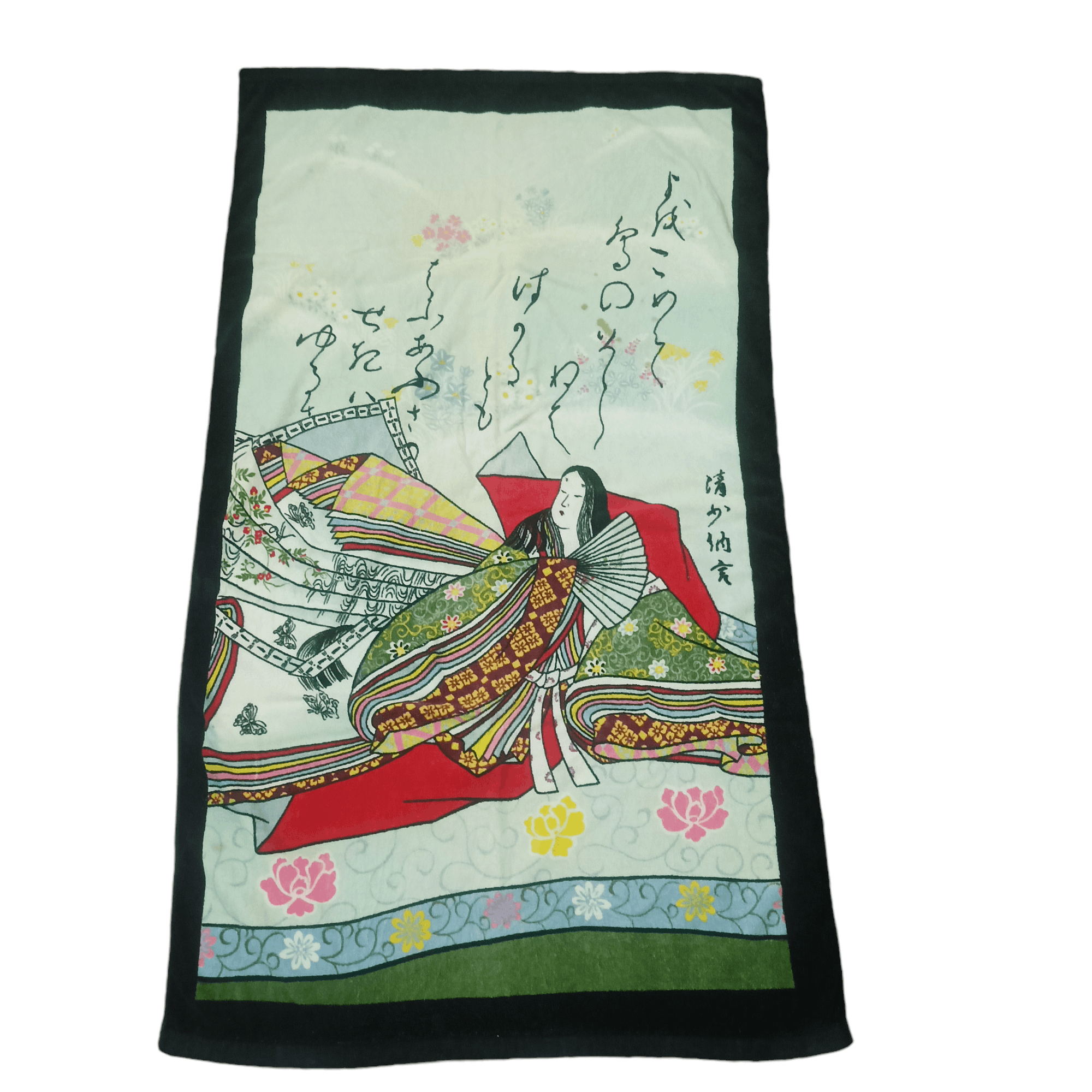 Japanese Brand Japanese art design shower towel Size ONE SIZE - 1 Thumbnail