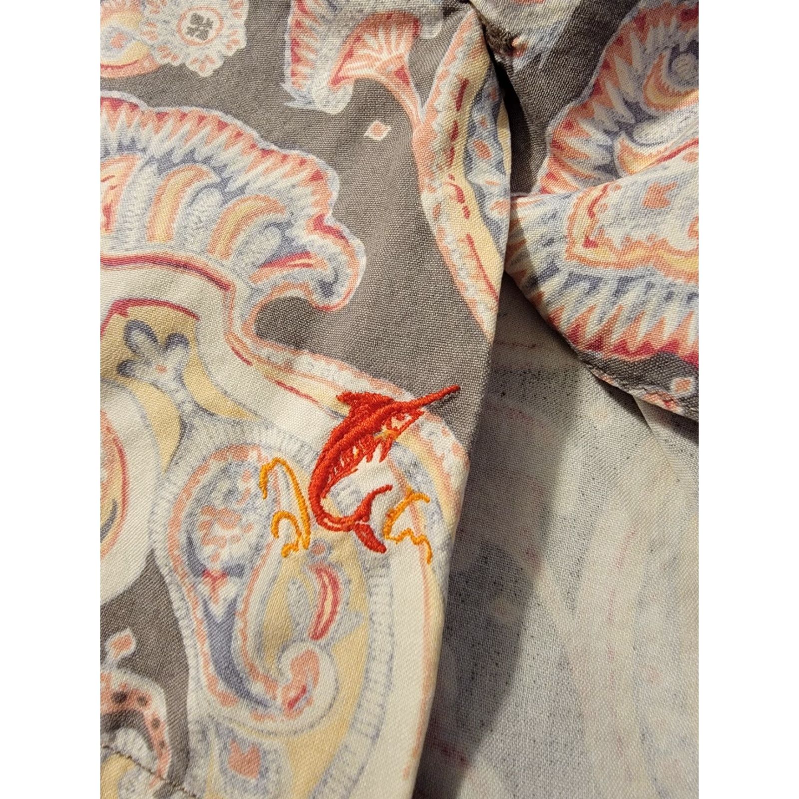 Tommy Bahama Tommy Bahama Shirt Mens XL Island Modern Fit Floral 100% Silk Beach Multicolor Button-Up Casual Shirt Mens XL Beach Hawaiian Floral Silk Shirt Size US XL / EU 56 / 4 - 7 Thumbnail