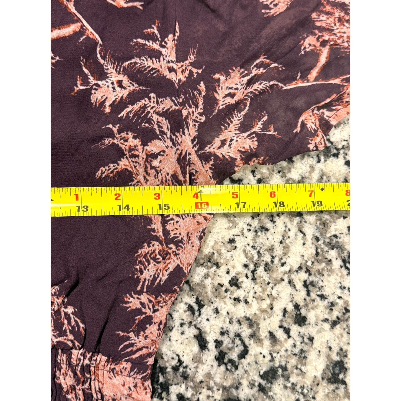 Anthropologie Anthropologie Somerset Purple Floral Chiffon Maxi Dress | Dress | Women’s Size S | Purple | V-Neck | Short Sleeve | Viscose Chiffon Size S / US 4 / IT 40 - 5 Thumbnail