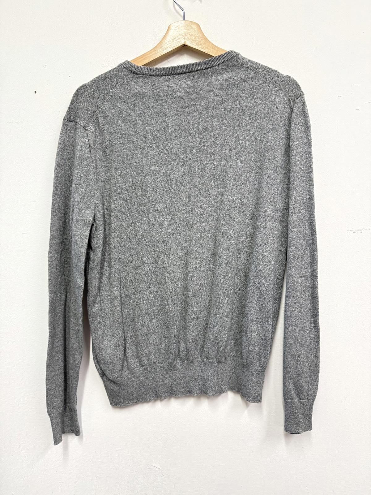 Polo Ralph Lauren Polo Ralph Lauren Grey Pima Cotton Sweater Size US S / EU 44-46 / 1 - 2 Thumbnail