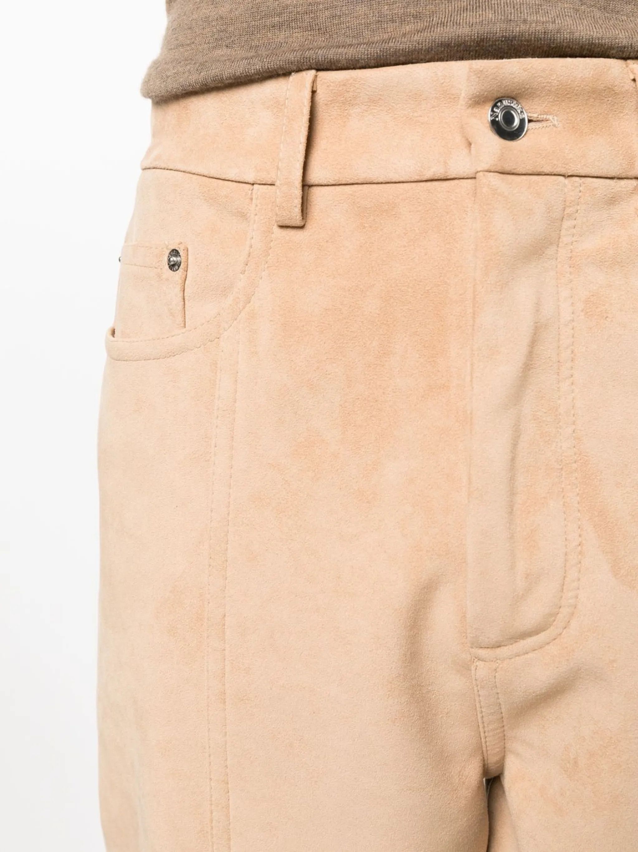 Nanushka NWT $2195 - Regenerated Leather Suede Pants Size US 30 / EU 46 - 4 Thumbnail