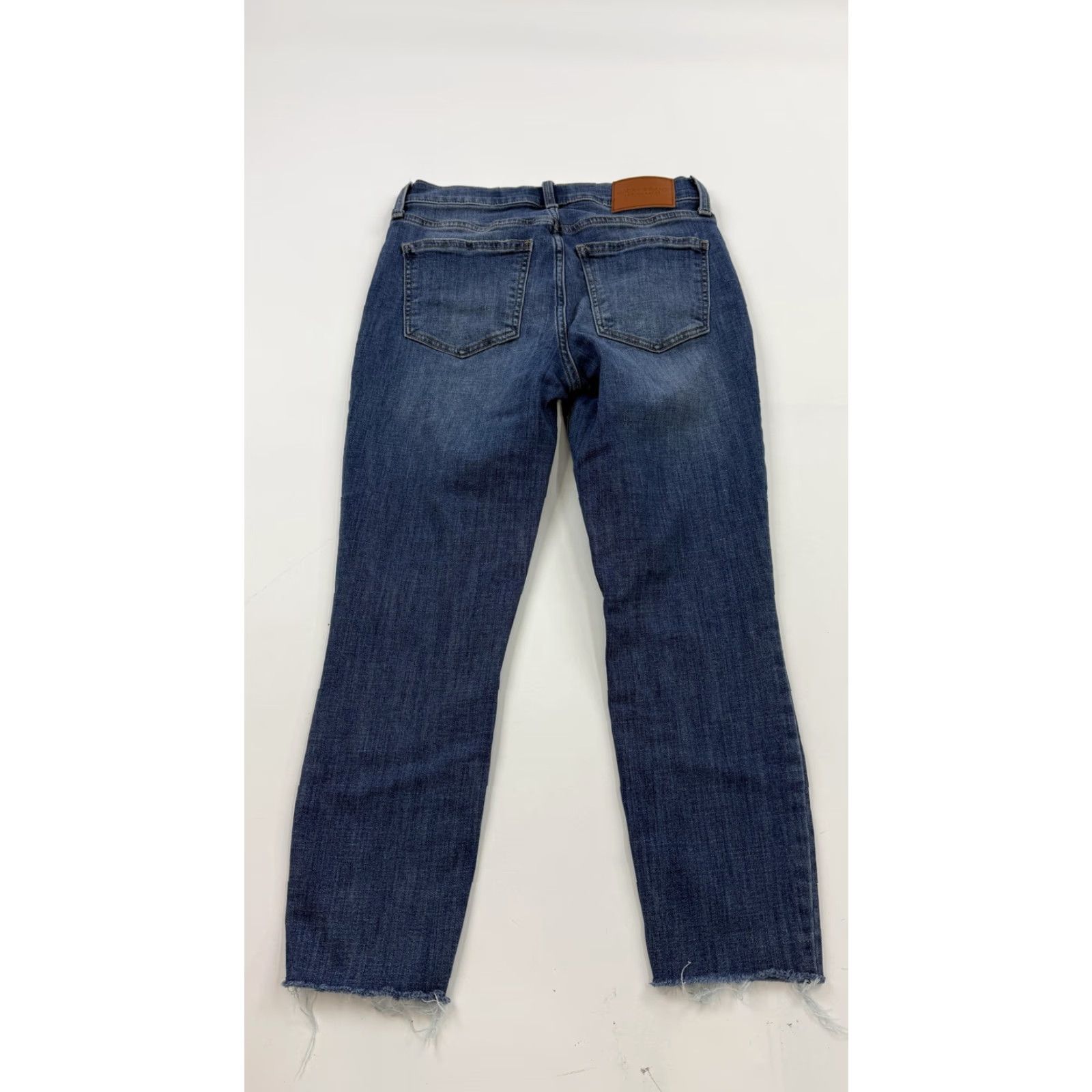 Lucky Brand Lucky Brand Jeans Womens 6/28 Blue Mid Rise Crop Ava Raw Hem Stretch Denim Size 28" / US 6 / IT 42 - 7 Thumbnail