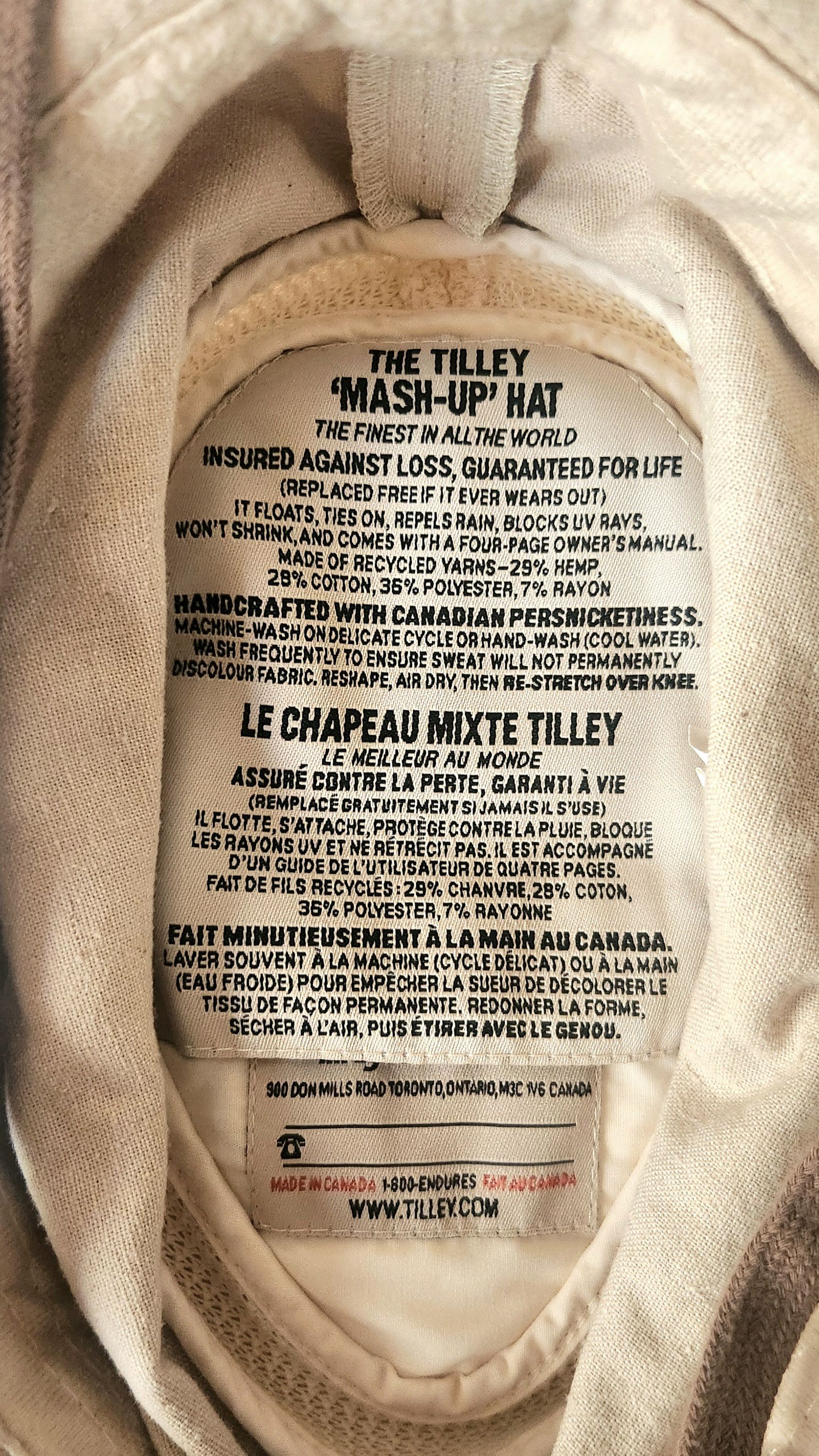 Tilley Tilley TMH55 Mash-Up Hat Adult Unisex Size 7 3/8 Size ONE SIZE - 7 Thumbnail