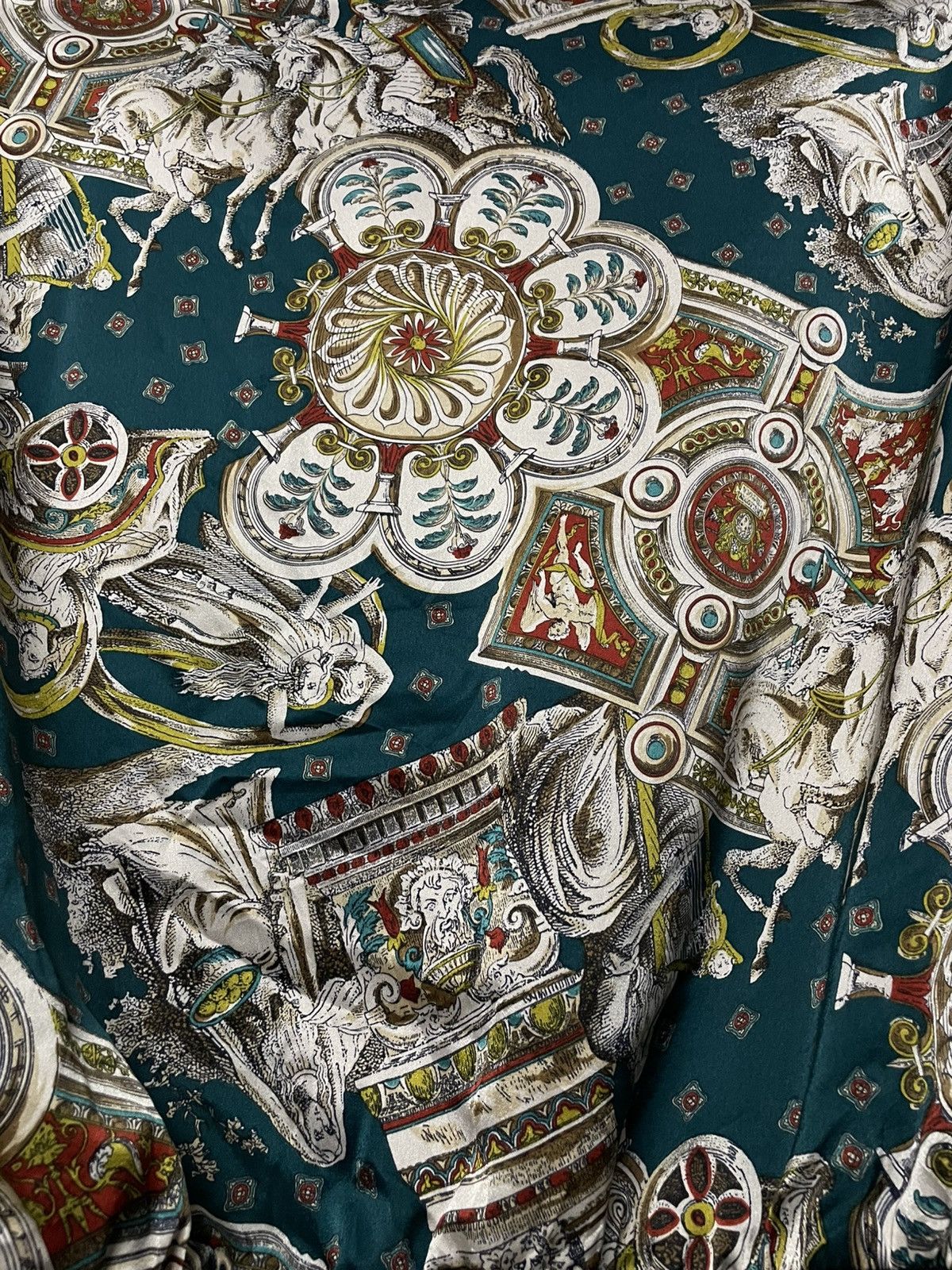 Vintage Rare 80s Vintage Designer Classic Greco-Roman Art Luxury Size US XL / EU 56 / 4 - 12 Thumbnail