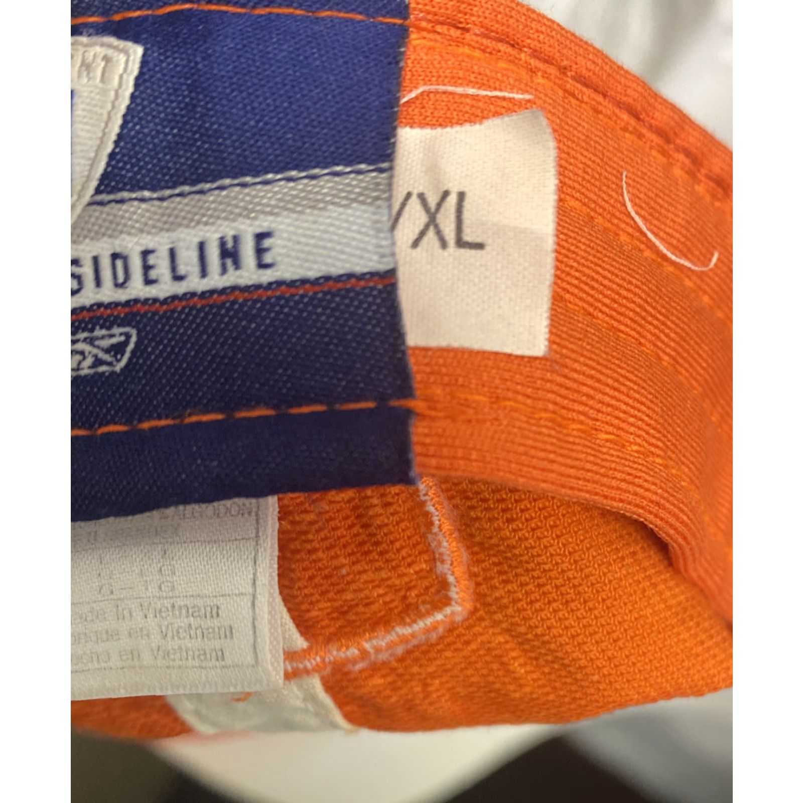 Reebok Reebok Broncos Baseball Cap Hat - Fitted L/XL - Solid Washed Orange - Men - Canvas Casual Ball Cap Size ONE SIZE - 7 Thumbnail