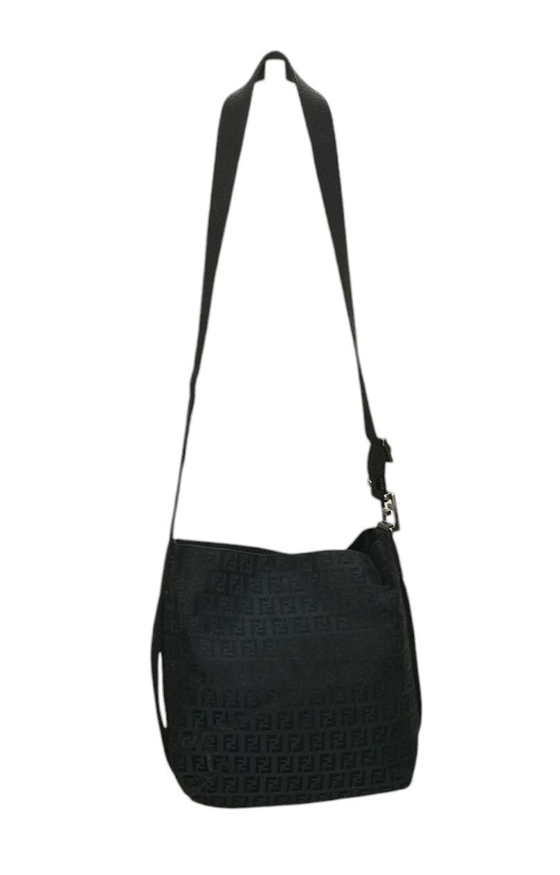 Fendi Zucca Monogram Sling Bag /Crossbody Shoulder Bag