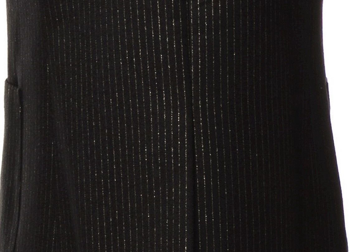 Saint Laurent Paris SAINT LAURENT Double-Breasted Black Pinstripe Blazer Size 50 Size 50R - 12 Thumbnail