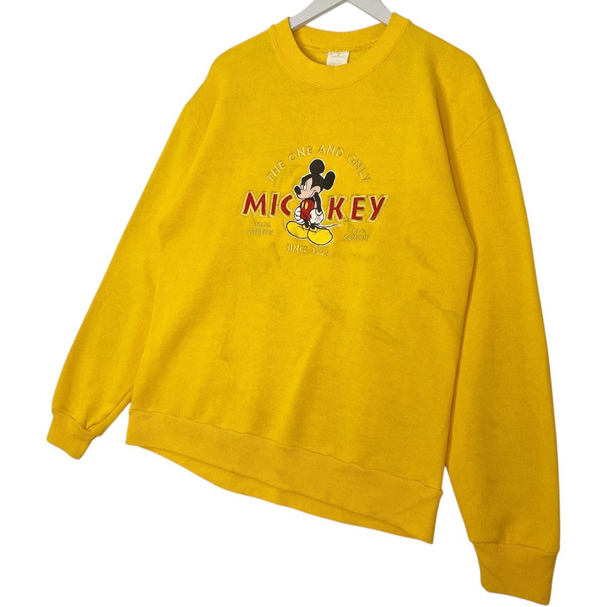 Vintage Vintage Disney Mickey Mouse Crewneck Sweatshirt Yellow SizeM Size US M / EU 48-50 / 2 - 2 Thumbnail