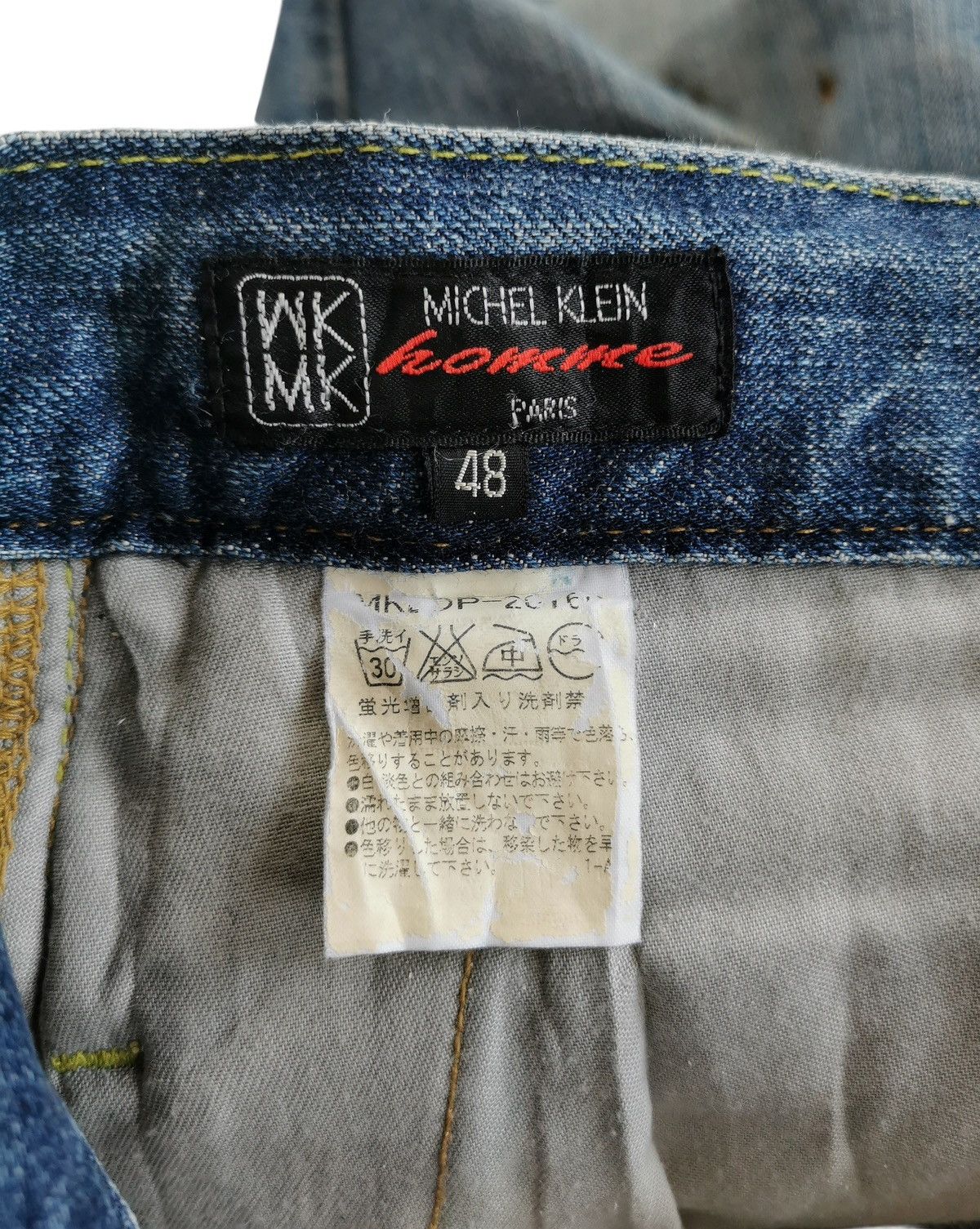 Michel Klein Avantgarde Michel Klein Homme Multipockets, Denim Jeans Size US 32 / EU 48 - 16 Thumbnail