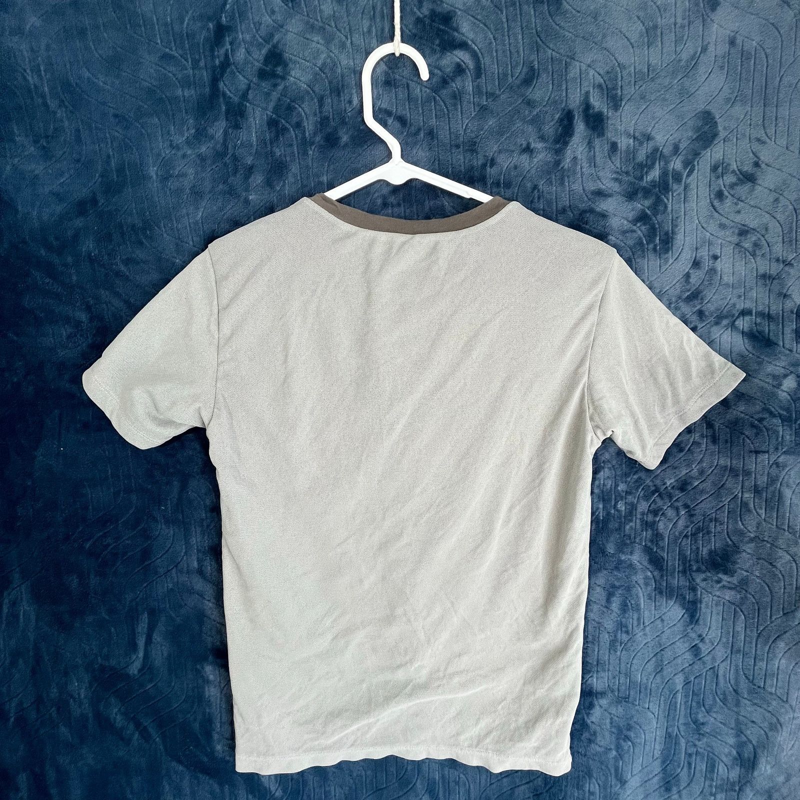 Armani Exchange Armani Exchange Double Layer Gray Casual T-Shirt Men Size XS Size US XS / EU 42 / 0 - 2 Thumbnail