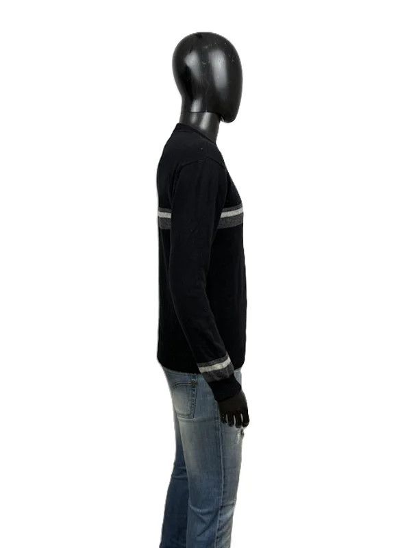 Armani Maglione Nero Armani Jeans Lana Cotone Uomo M Size US M / EU 48-50 / 2 - 4 Thumbnail