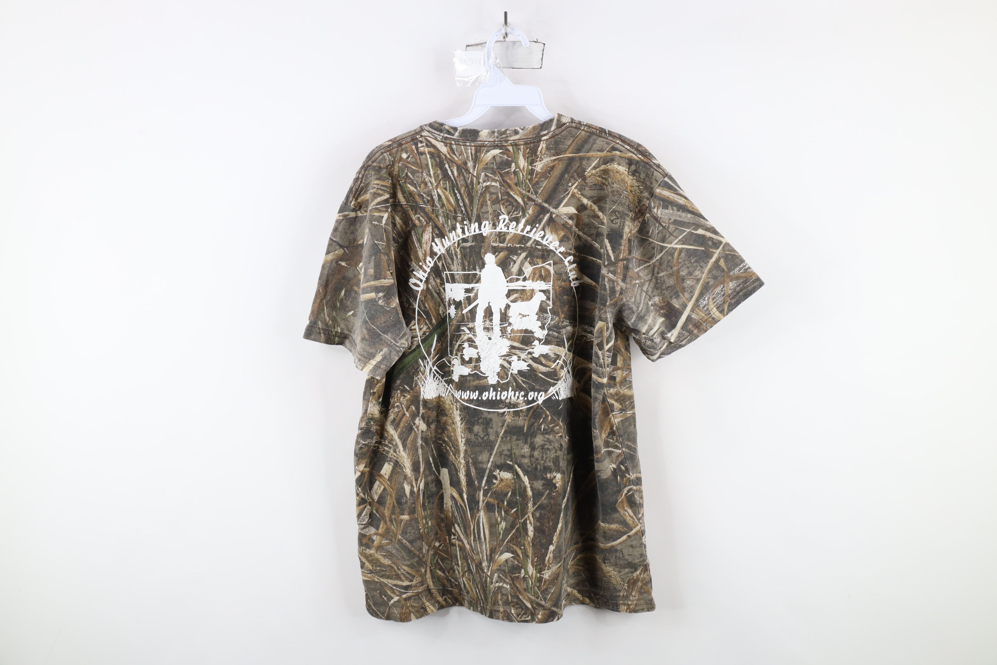 Russell Athletic × Vintage Vintage Russell Athletic Camouflage Short Sleeve T-Shirt Size US L / EU 52-54 / 3 - 8 Thumbnail