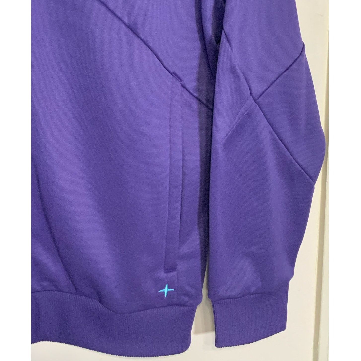 Unknown London RYU Purple Zip Track Jacket Athletic Performance Men’s XL Size US XL / EU 56 / 4 - 4 Thumbnail