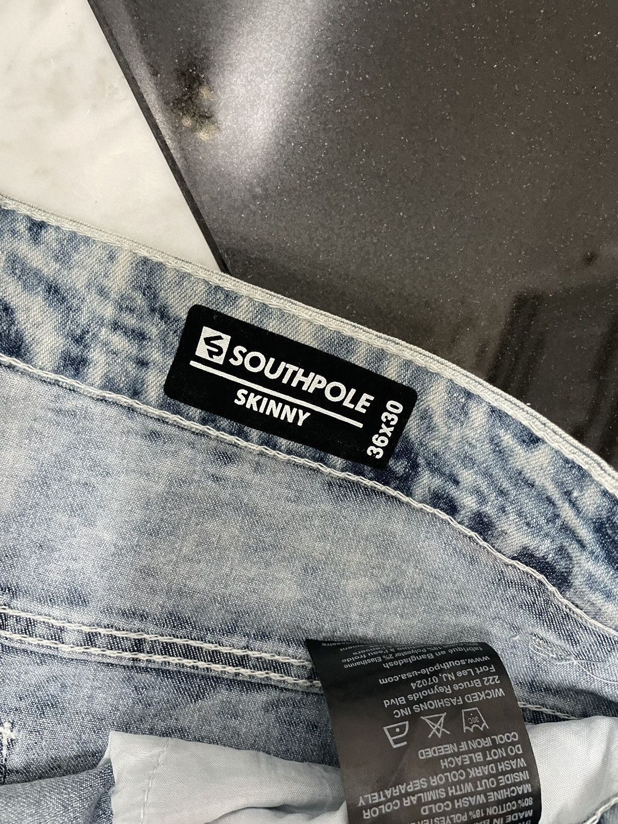 Southpole 🔥 South Pole biker skinny jeans Size US 36 / EU 52 - 3 Thumbnail