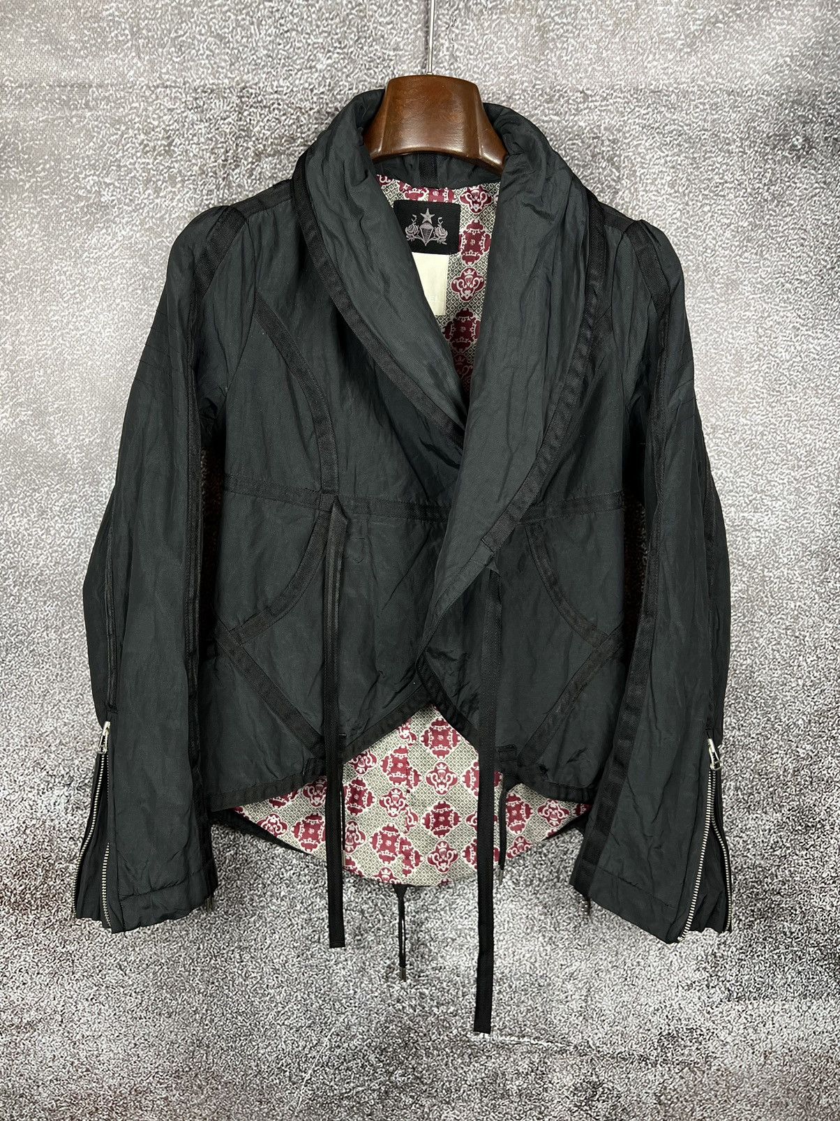 Diesel Diesel kimono 36060 belted bondage parachute jacket archive Size S / US 4 / IT 40 - 1 Thumbnail