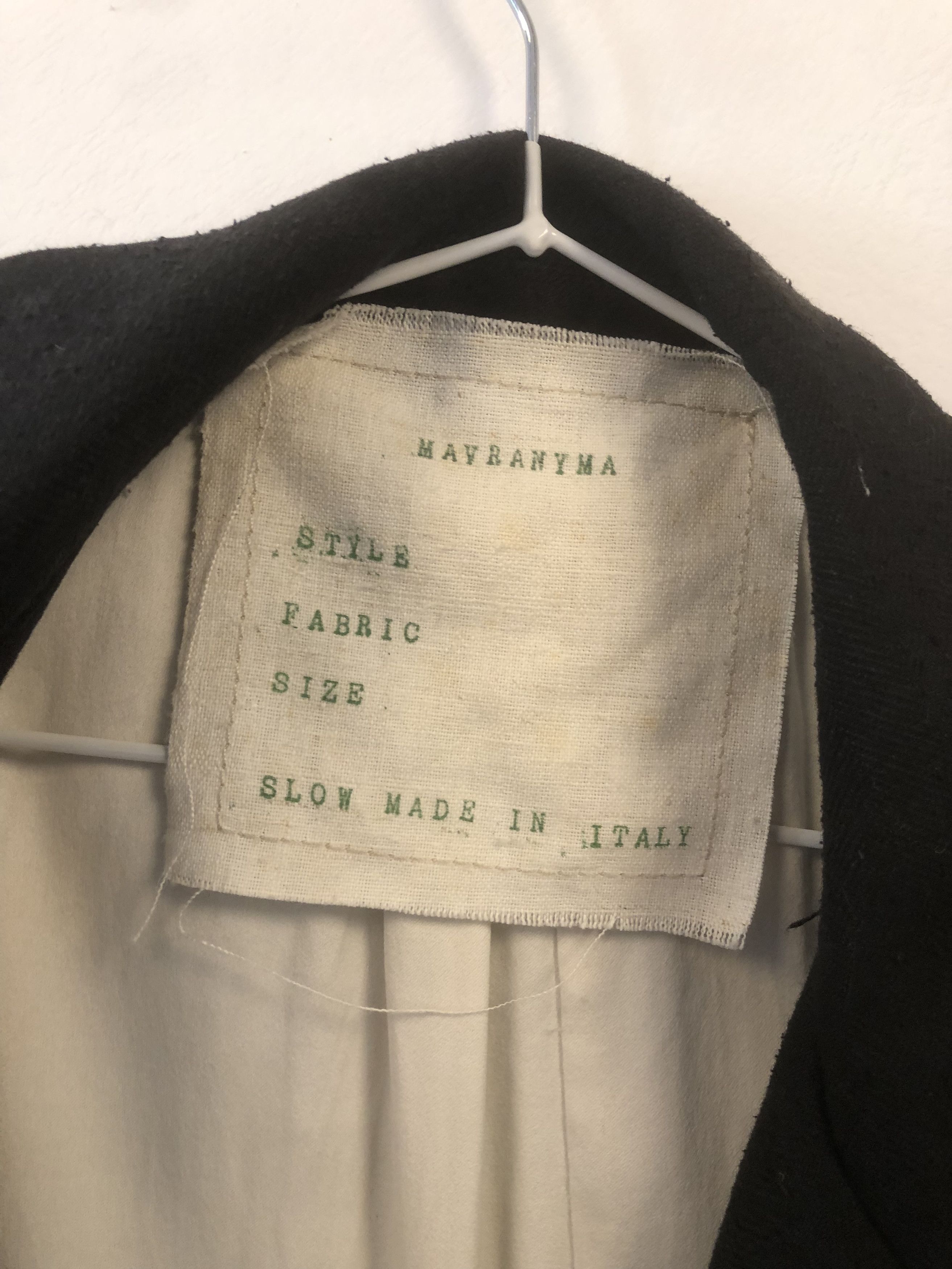 Mavranyma MAVRANYMA - Herringbone wool Jacket Size M / US 6-8 / IT 42-44 - 10 Thumbnail