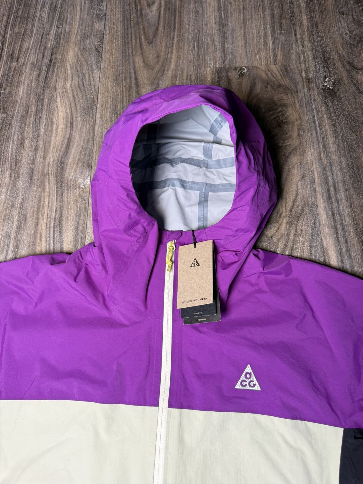 Nike ACG Nike ACG MORPHO Storm-Fit ADV Rain Windbreaker Anorak Jacket Size US M / EU 48-50 / 2 - 4 Thumbnail