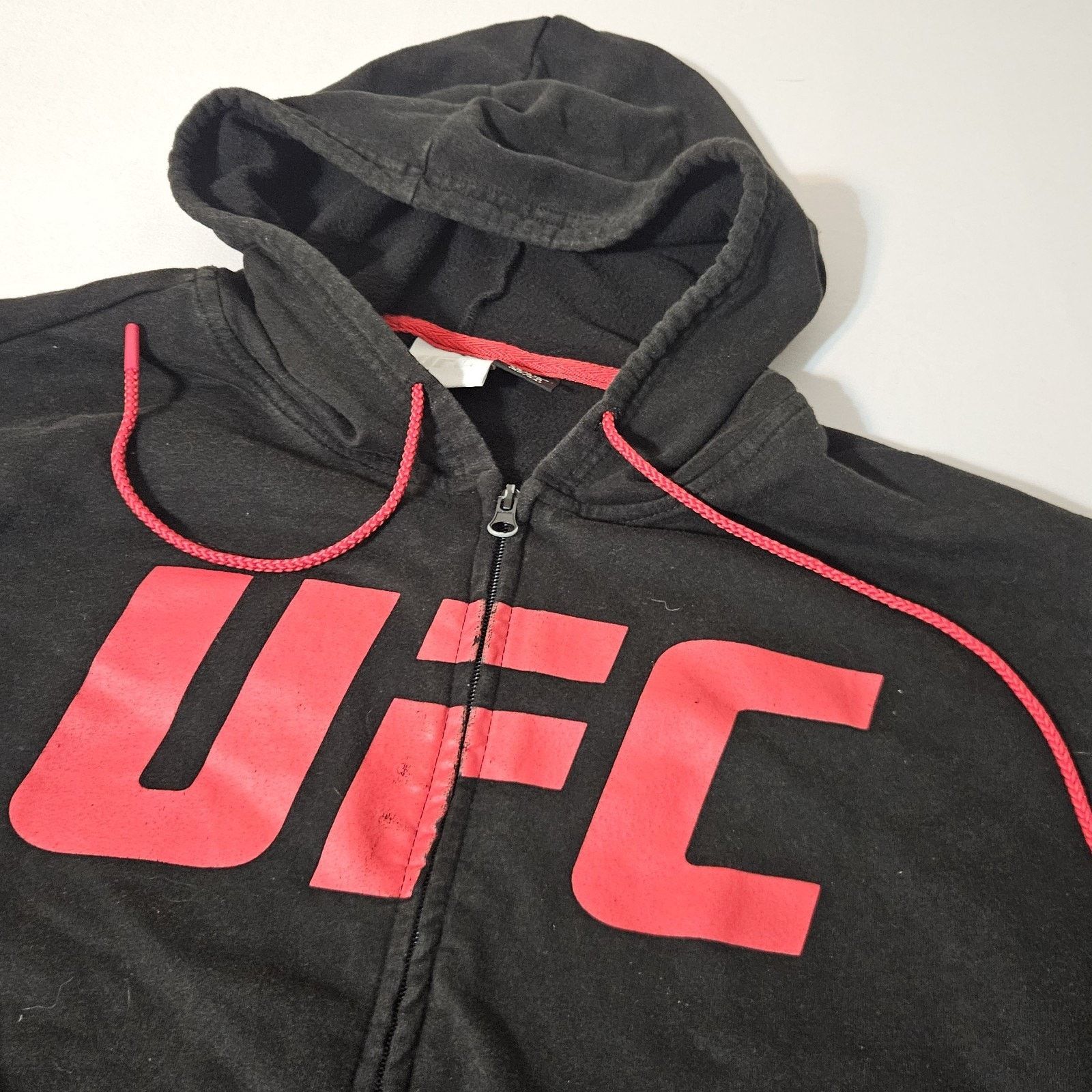 UFC VTG 90s Y2K UFC Hoodie Mens L MMA Jiu Jitsu Ultimate Fight Size US L / EU 52-54 / 3 - 2 Thumbnail
