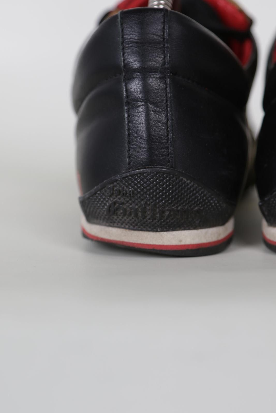 John Galliano 00's John Galliano Rodolf Nero Low-Top Sneakers Size US 7.5 / EU 40-41 - 9 Thumbnail