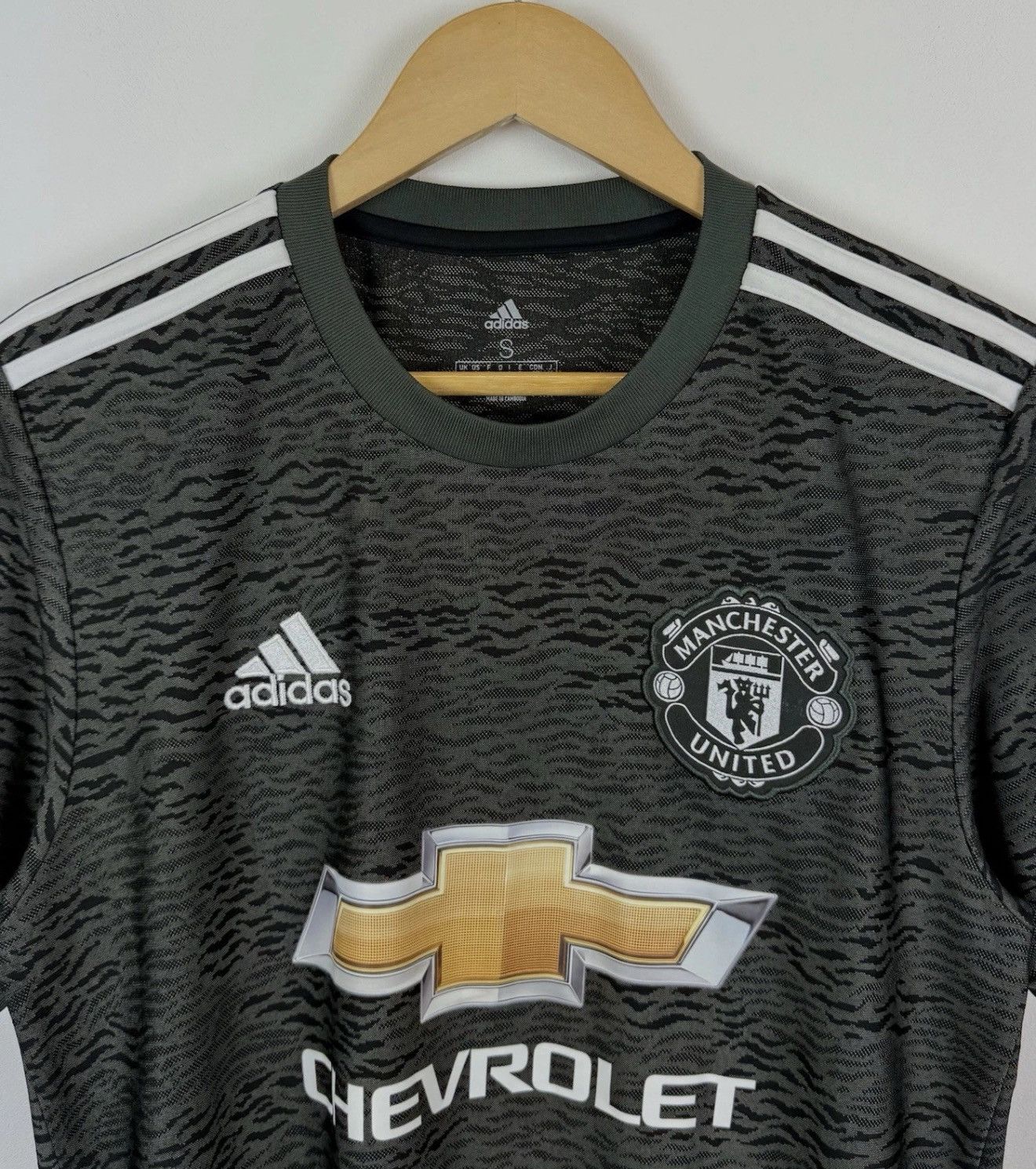 Adidas Adidas Manchester United 2020 Soccer Jersey Football Shirt Size US S / EU 44-46 / 1 - 2 Thumbnail