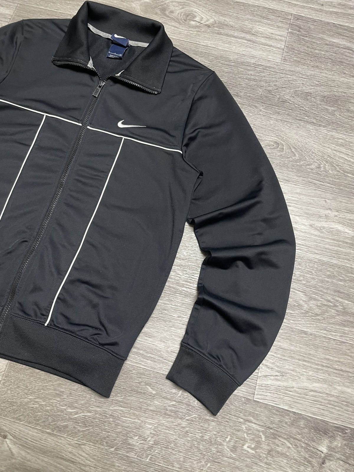 Nike Vintage Nike Black Truck Jacket Drill Y2K Size US S / EU 44-46 / 1 - 5 Thumbnail