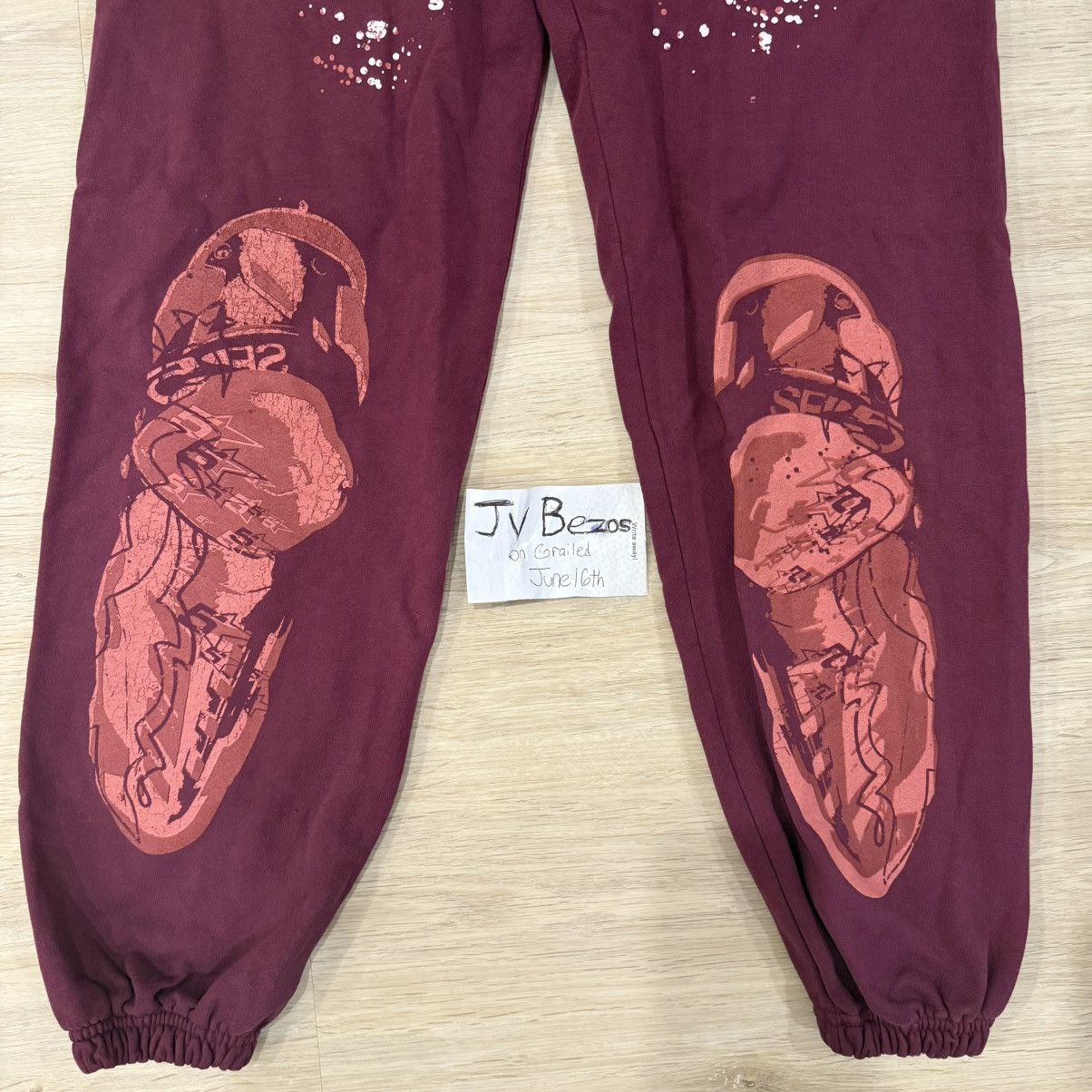 Sp5der Sp5der Nocturnal Highway Sweatpants Size US 30 / EU 46 - 2 Thumbnail