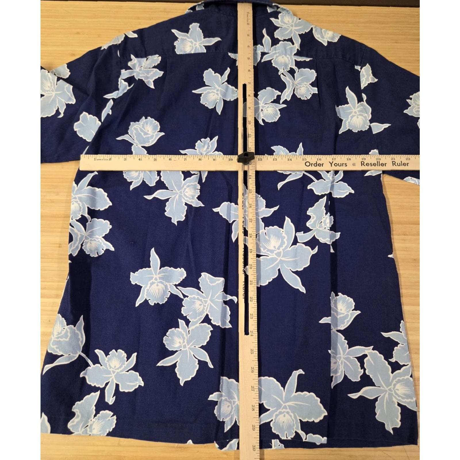 Vintage VINTAGE Kai Nani Shirt Mens Large Blue Aloha Hawaiian Short Sleeve Camp Collar Made USA Size US L / EU 52-54 / 3 - 7 Thumbnail