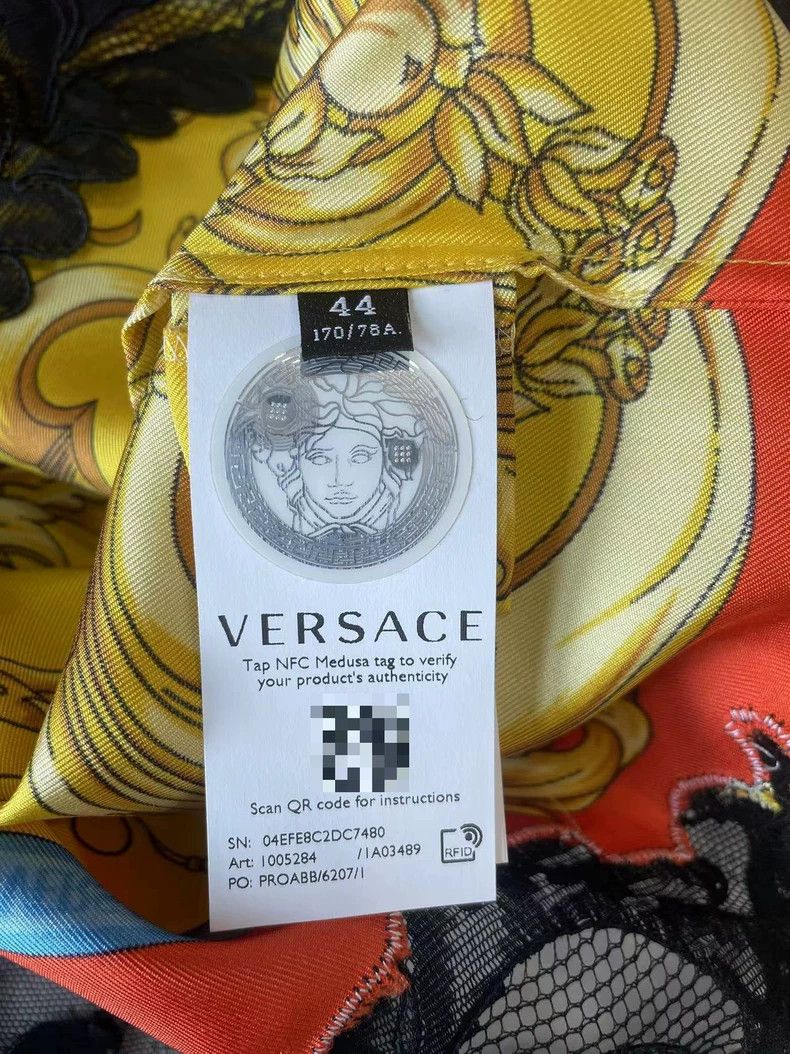 Versace Versace Baroque print skirt Size XXL / US 16-18 / IT 52-54 - 3 Thumbnail