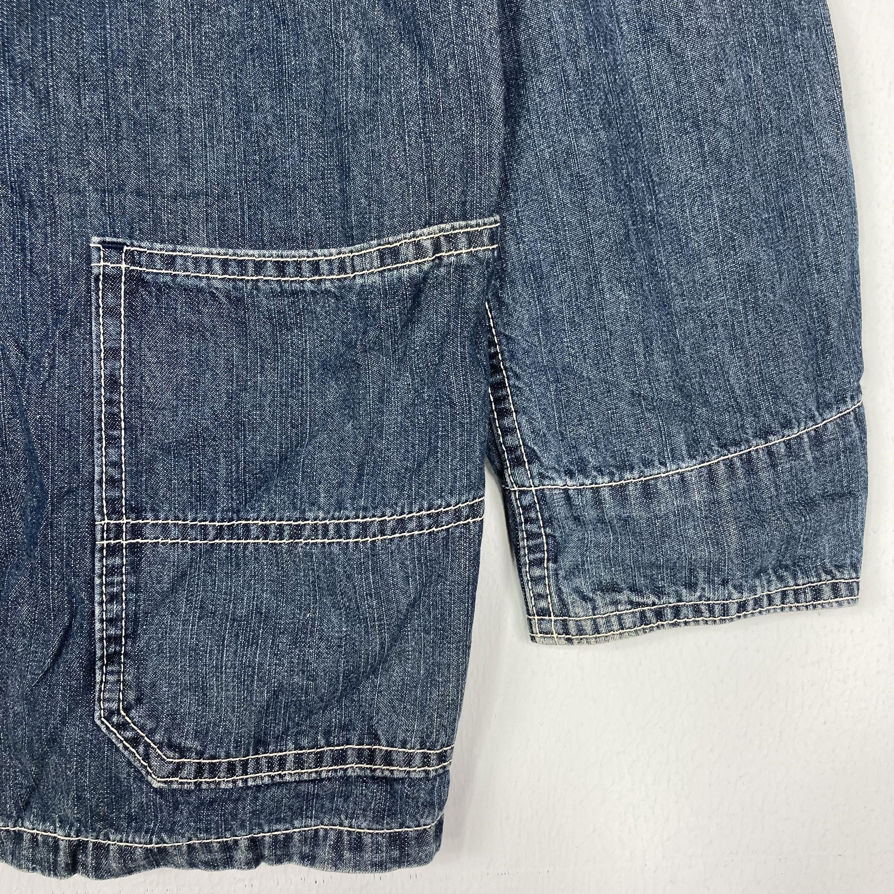 Oshkosh Vintage OSH KOSH Indigo Denim Chore Jacket Button Up Size US M / EU 48-50 / 2 - 3 Thumbnail