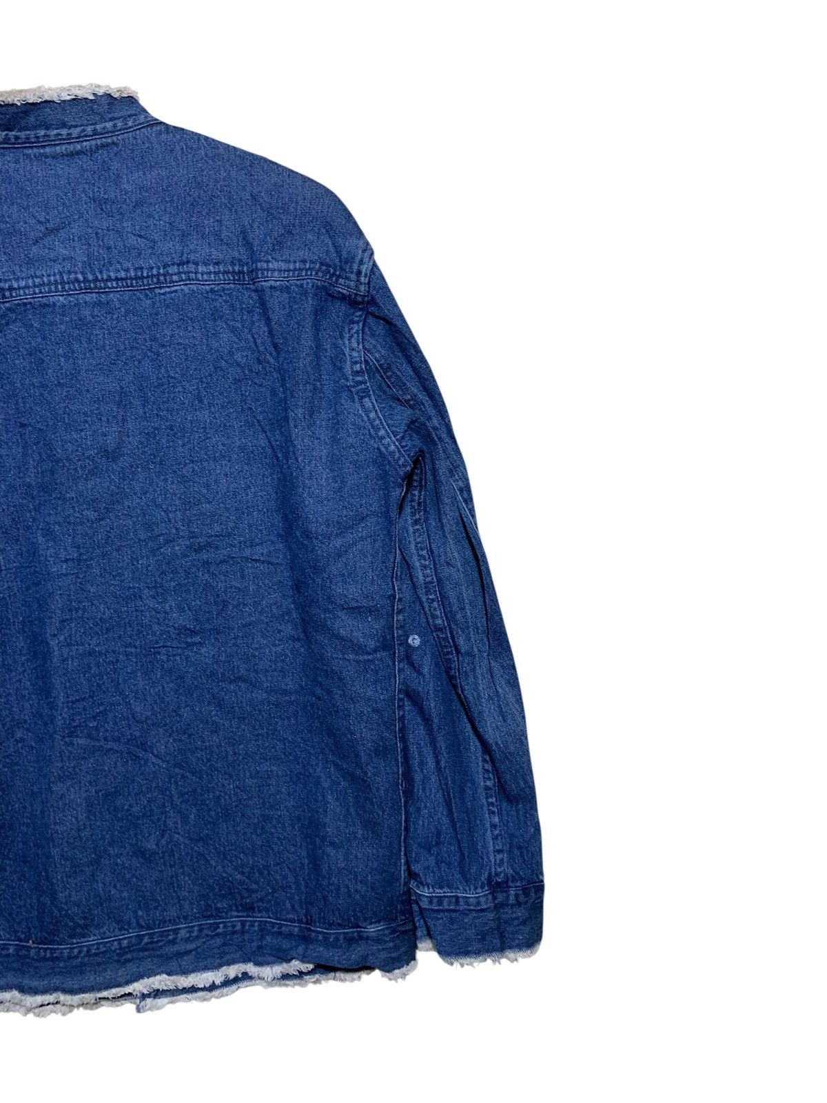 Japanese Brand 🔥TESS DENIM TEARS BLUE JACKETS Size US L / EU 52-54 / 3 - 7 Thumbnail