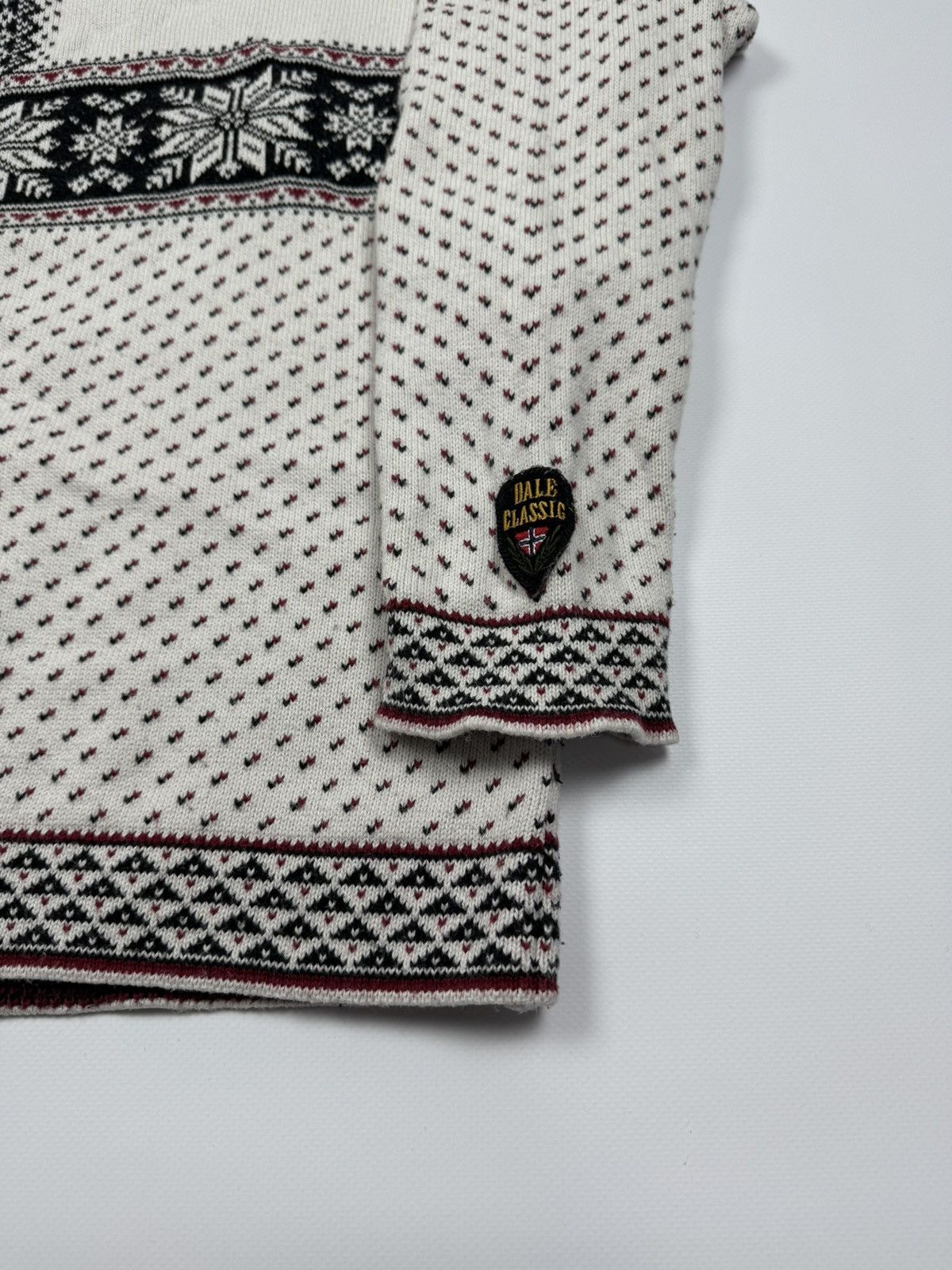Dale Of Norway Dale Of Norway Cotton 1/4 Zip Knit Sweater Size S Size US S / EU 44-46 / 1 - 10 Thumbnail