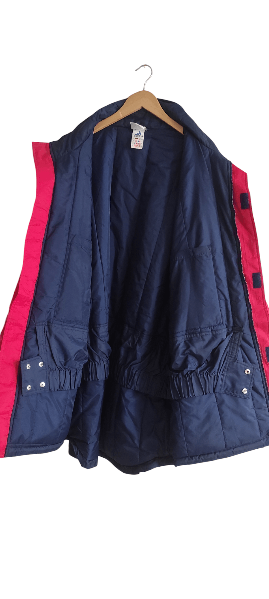 Adidas × Vintage Adidas 3 Stripes Oversize Track Jacket Retro Adidas Bayer Size US XL / EU 56 / 4 - 3 Thumbnail
