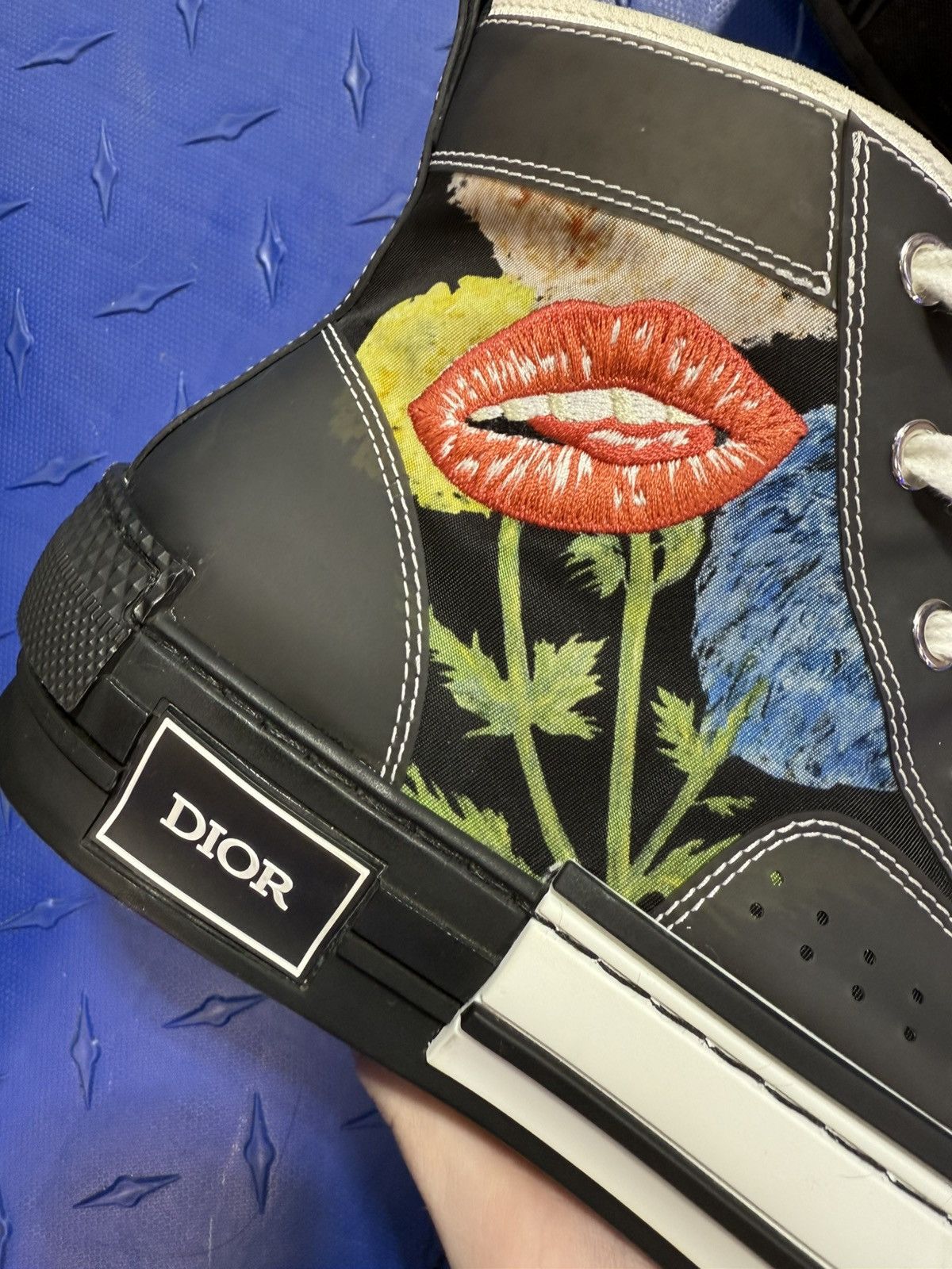Dior Dior high tops sz 40 Size US 7 / EU 40 - 2 Thumbnail