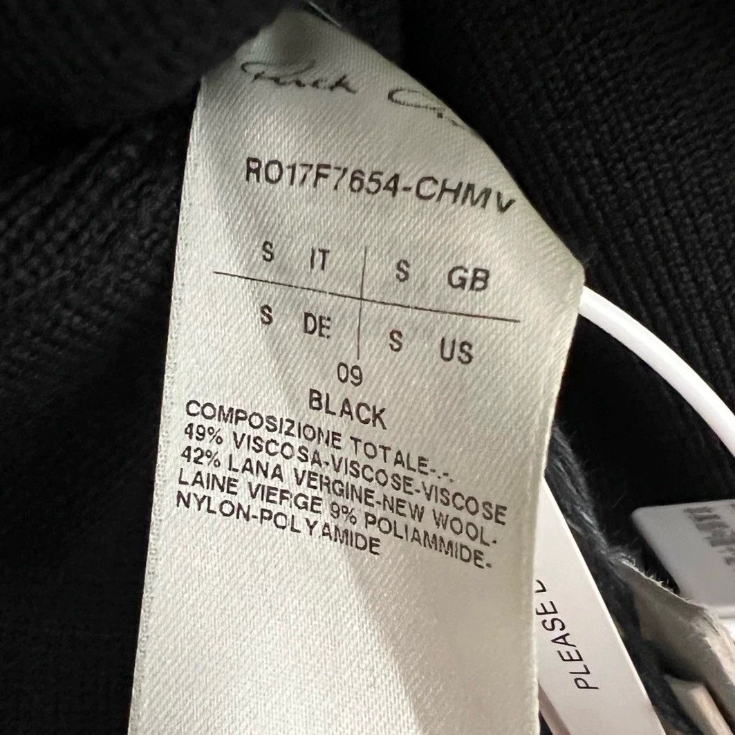Rick Owens Rickowens classic cotton basic sweatshirt Size S / US 4 / IT 40 - 4 Thumbnail