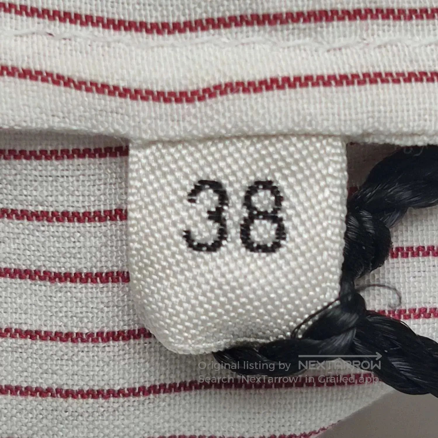 Celine Silk Colorblock Stripe Shirt 38.