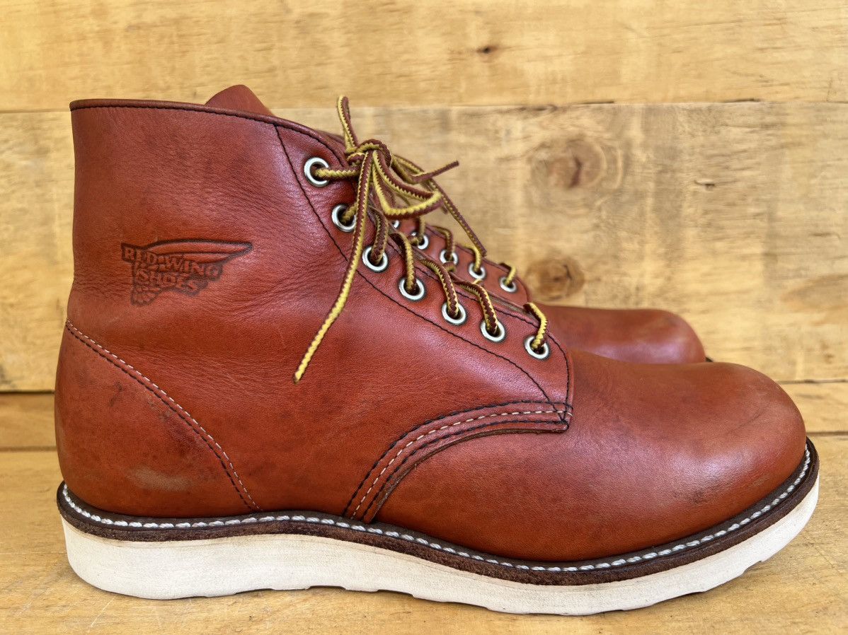 Red Wing Heritage 8166 Classic Round Toe Oro Russet Boots