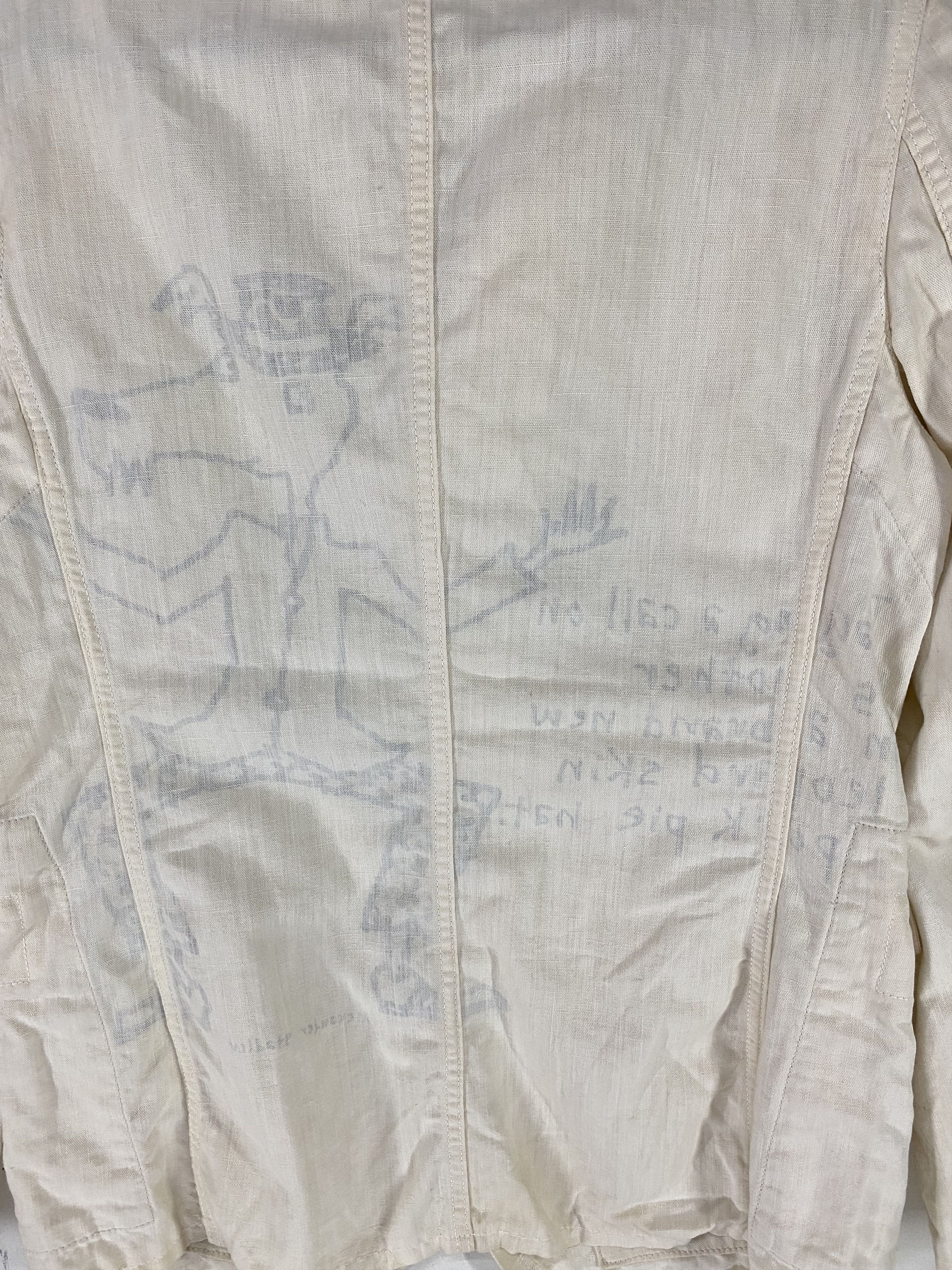 Comme des Garcons Homme Plus SS03 Cdgh X Alex Stadler printed lined works jacket Size US S / EU 44-46 / 1 - 8 Thumbnail